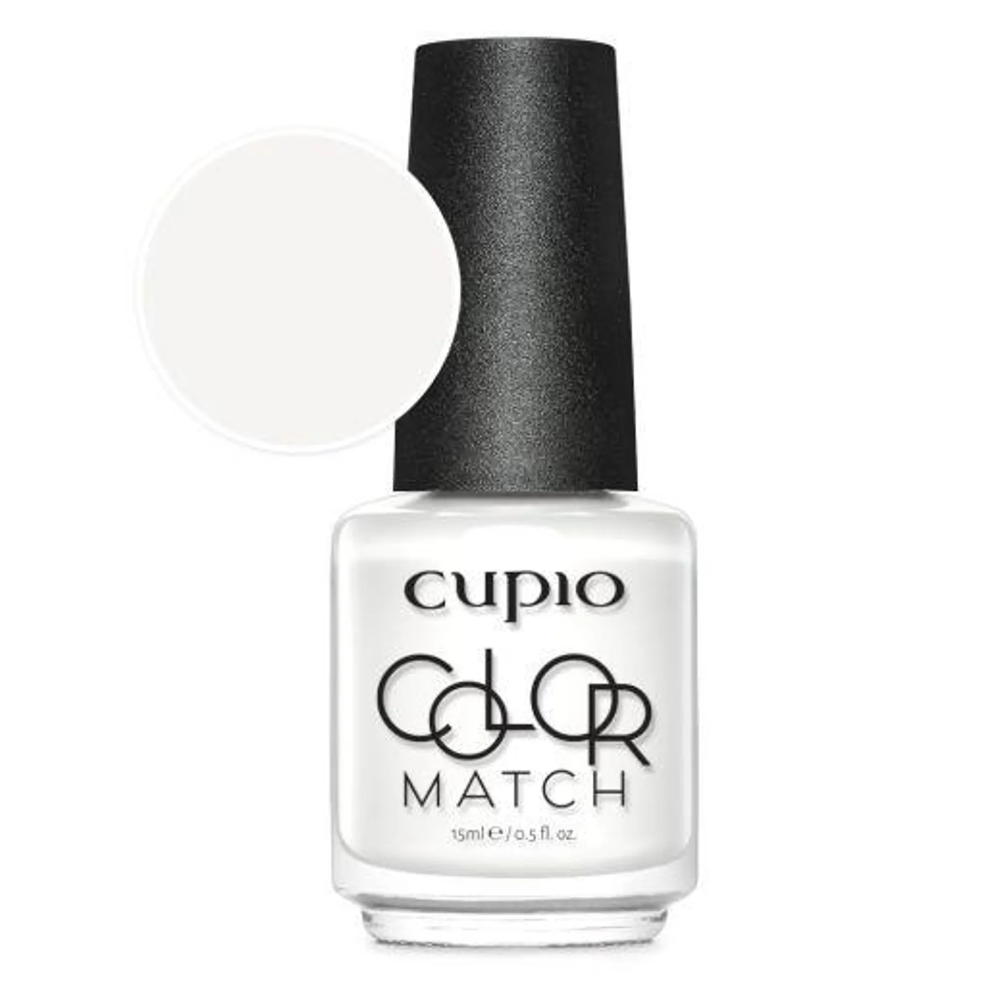 Lac de unghii Cupio Color Match - Icy White 15ml