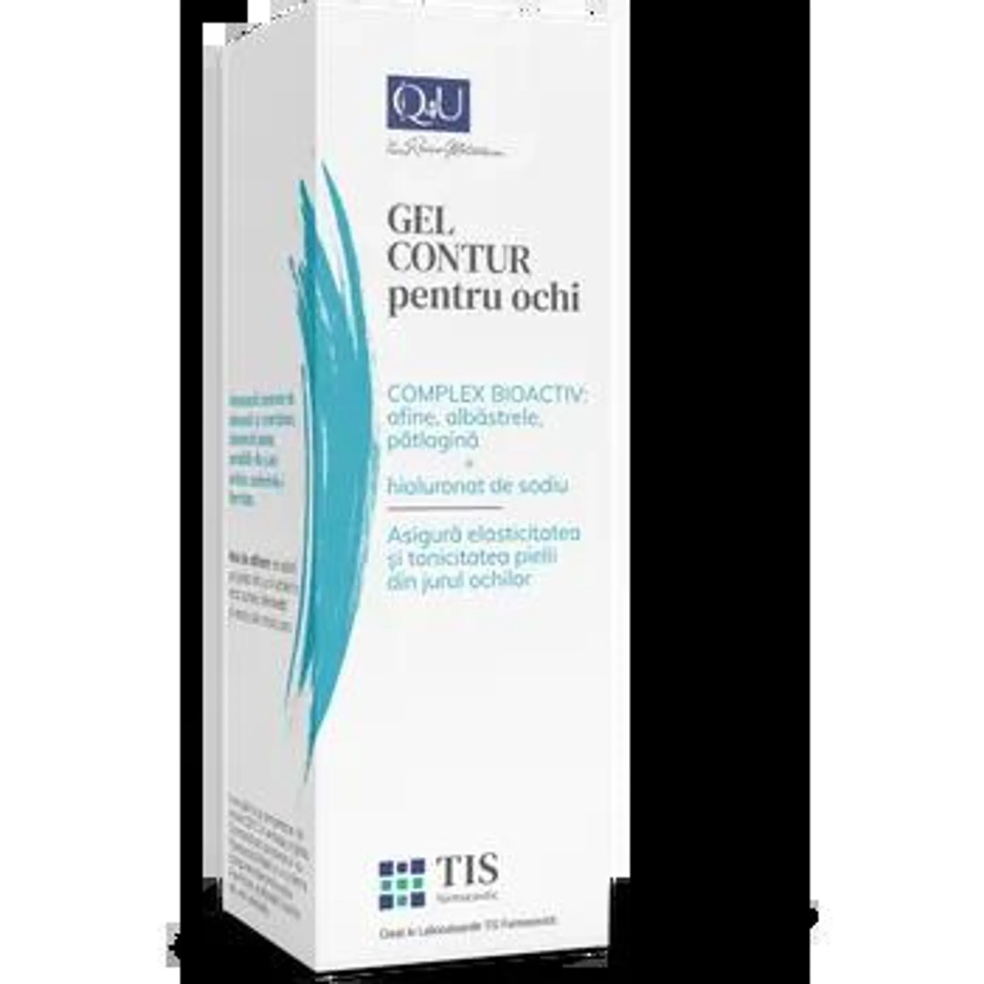 Gel pentru conturul ochilor NutriTIS Q4U, 20ml, Tis Farmaceutic