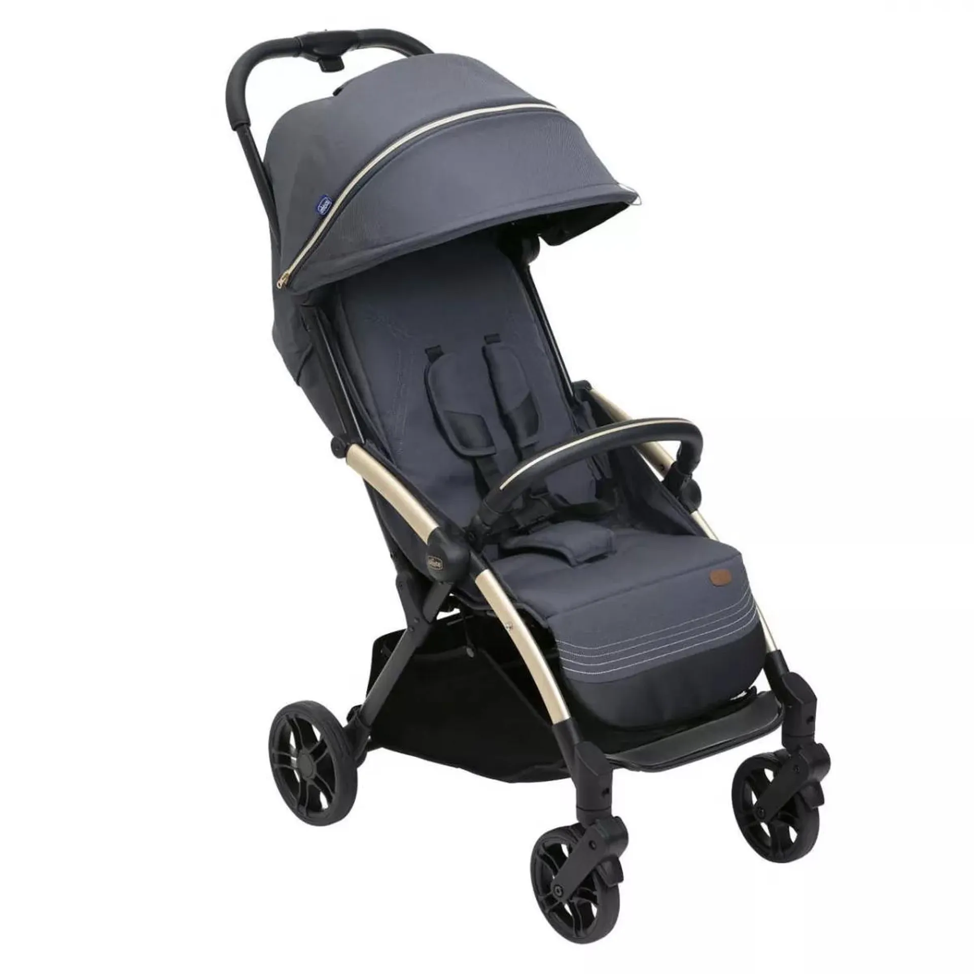 Carucior sport Chicco Goody XPlus DarkShadow (Gri inchis), 0luni+