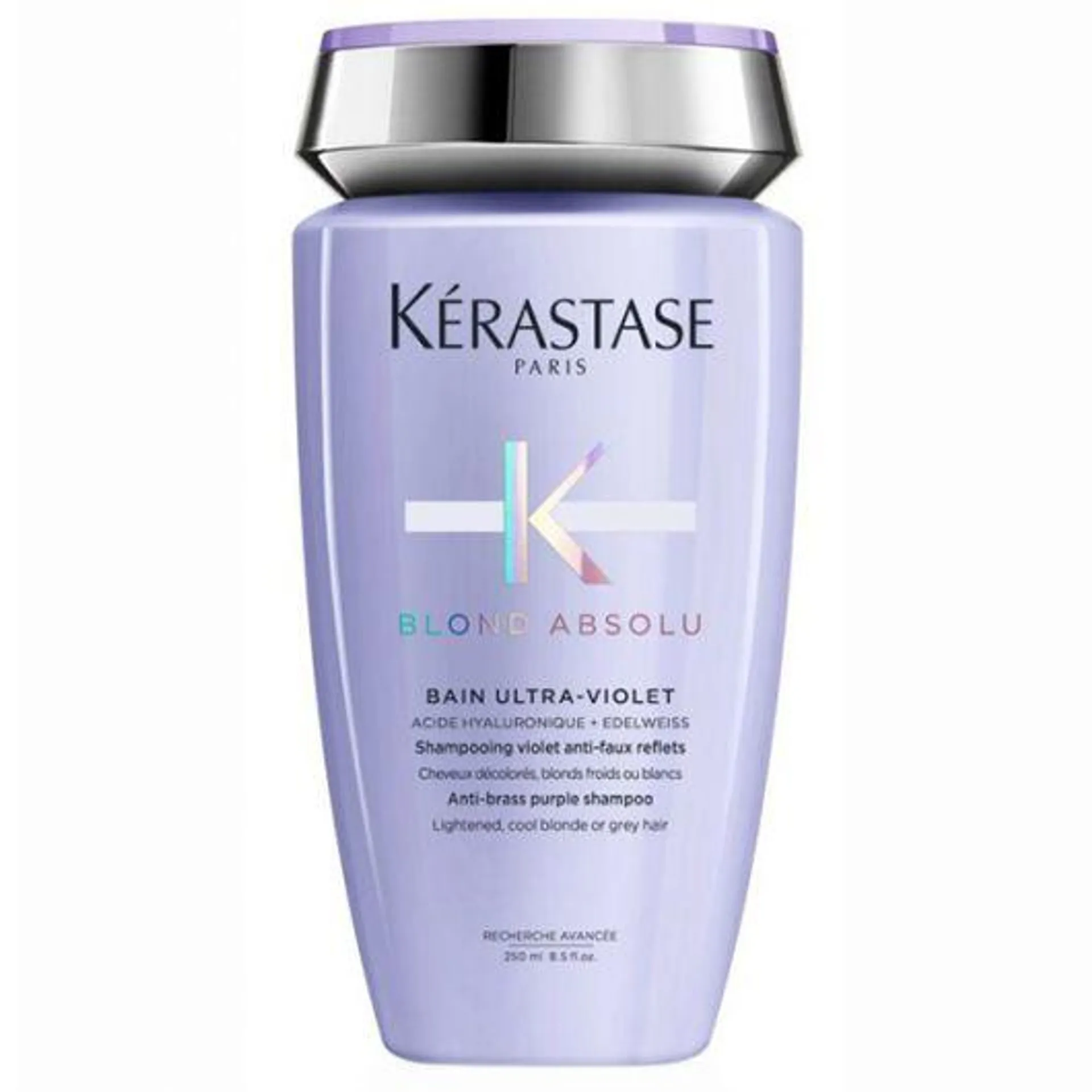 Sampon pentru neutralizarea tonurilor galbene Kerastase Blond Absolu Bain Ultra-Violet 250ml