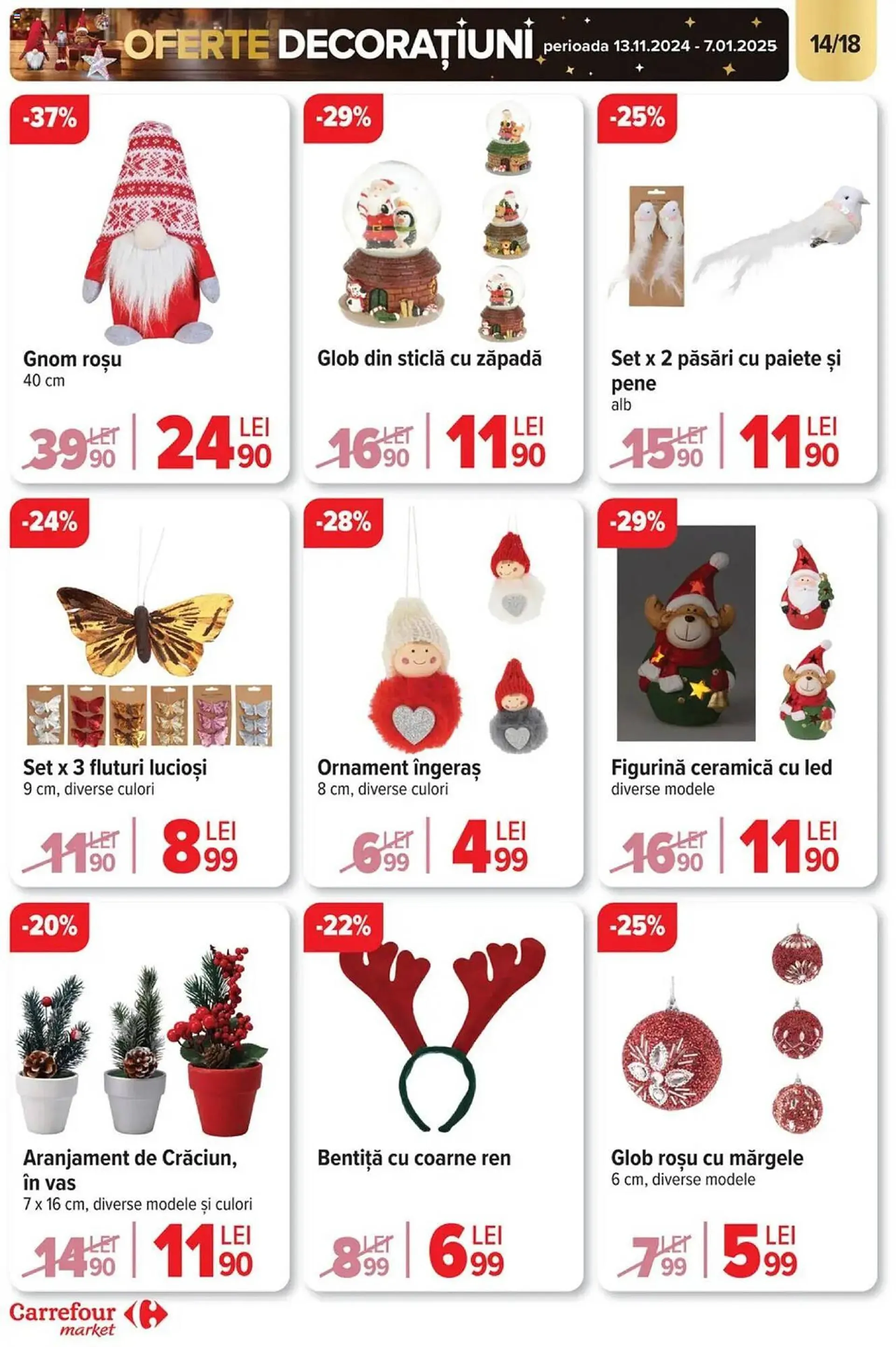 Catalog Catalog Carrefour Market de la 27 decembrie până la 7 ianuarie 2025 - Revista Pagina 14