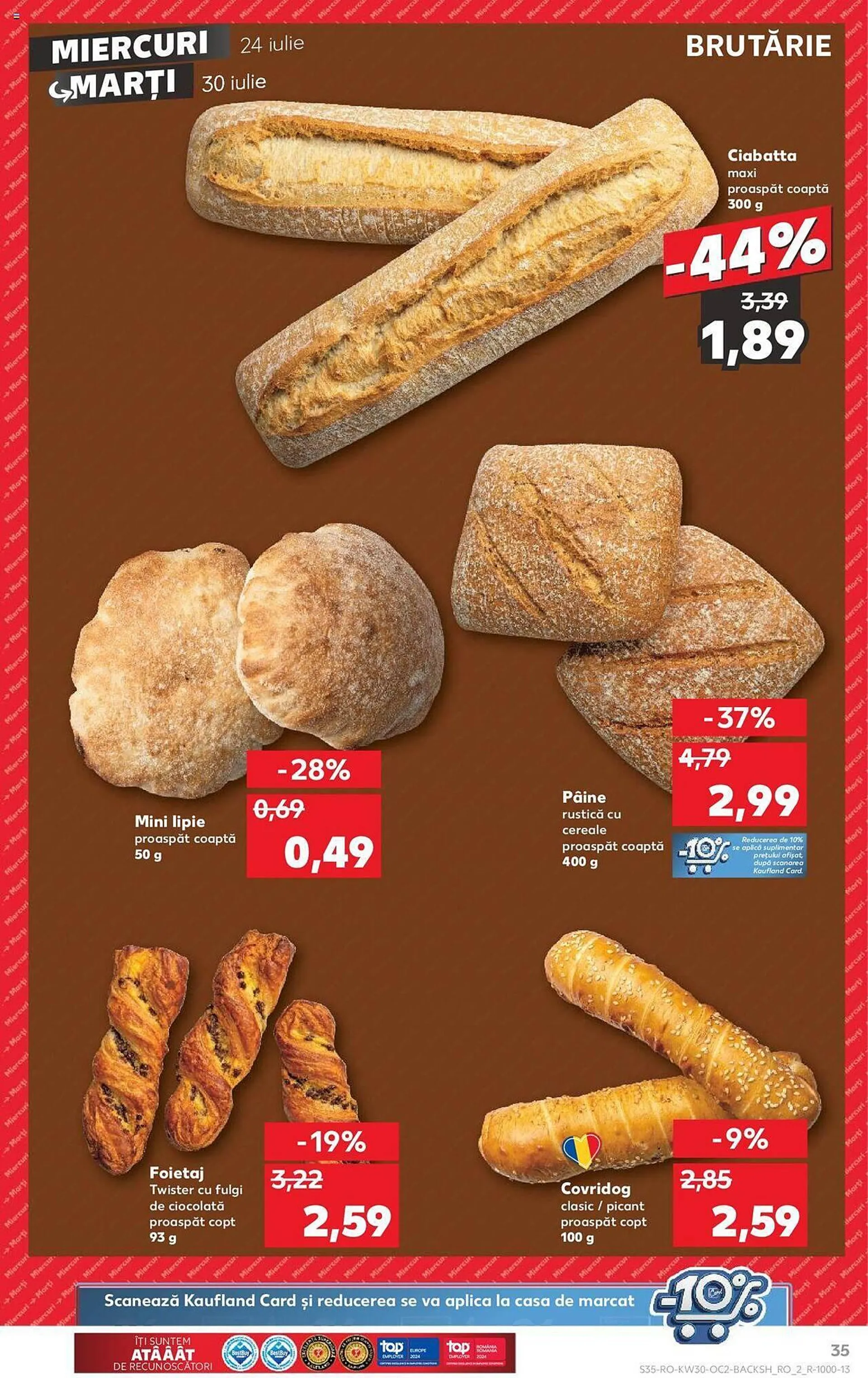 Catalog Kaufland catalog de la 24 iulie până la 30 iulie 2024 - Revista Pagina 35