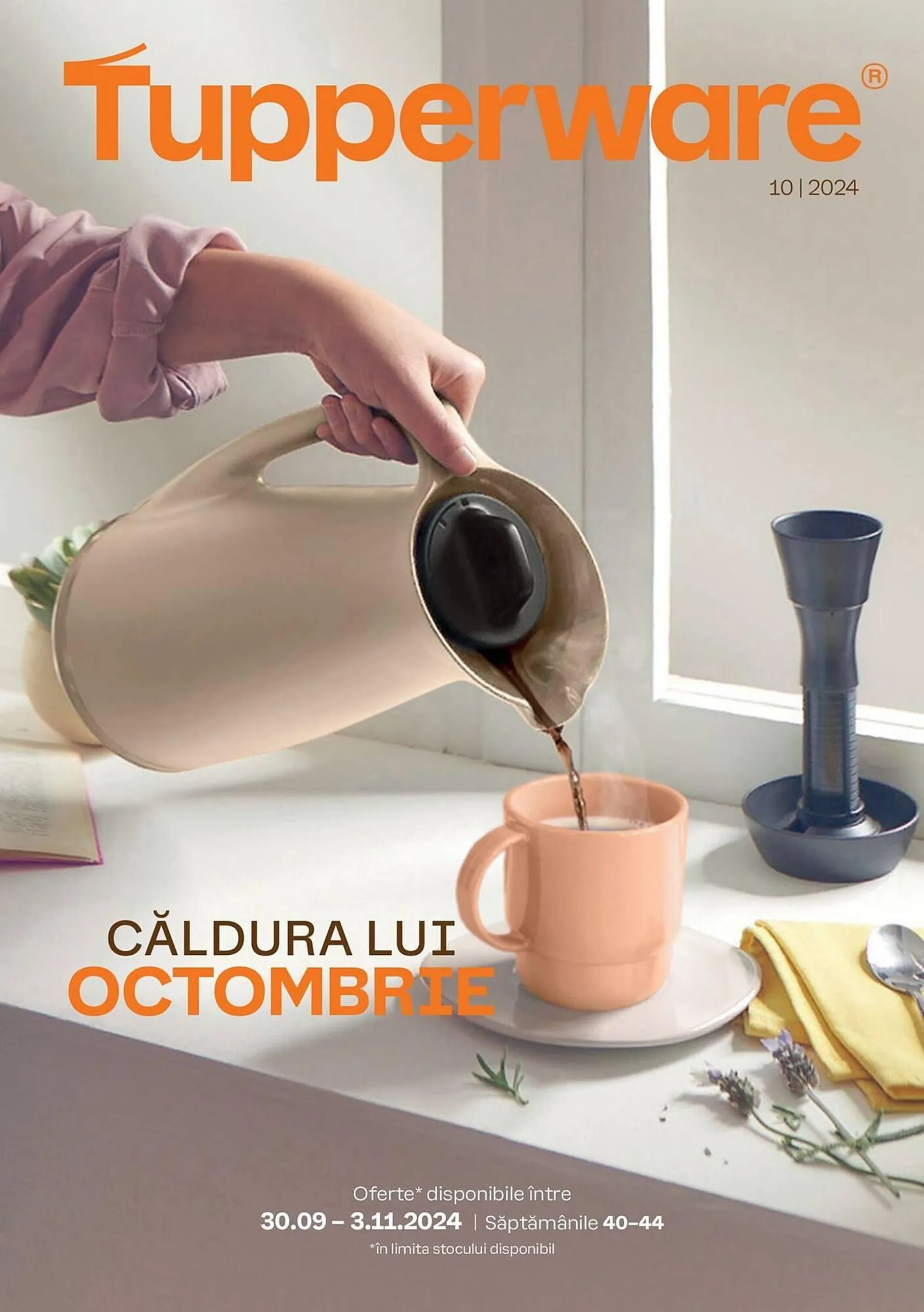 Catalog Catalog Tupperware de la 1 octombrie până la 3 noiembrie 2024 - Revista Pagina 1