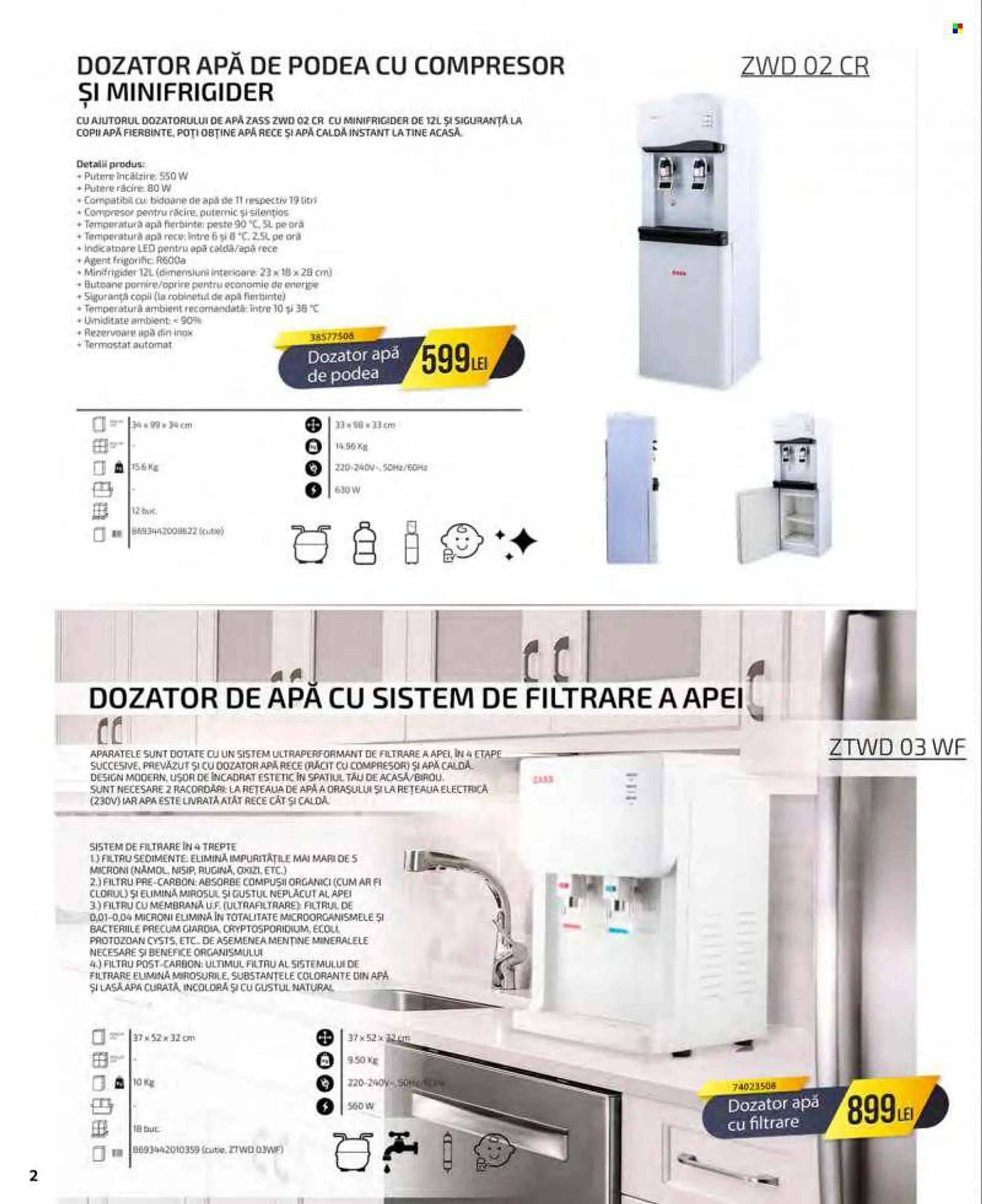 Cataloage Selgros - 08.08.2022 - 08.09.2022 - Produse în vânzare - dozator de apă, birou. Pagina 2.