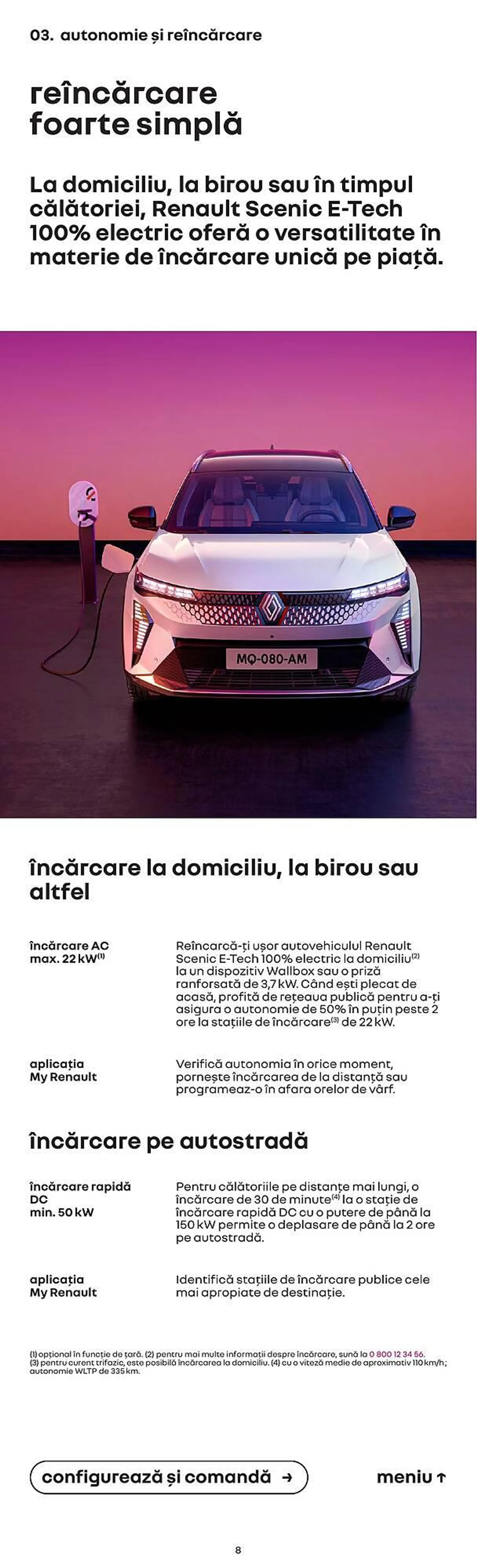 Catalog Catalog Renault Scenic E-Tech de la 11 ianuarie până la 31 decembrie 2024 - Revista Pagina 8