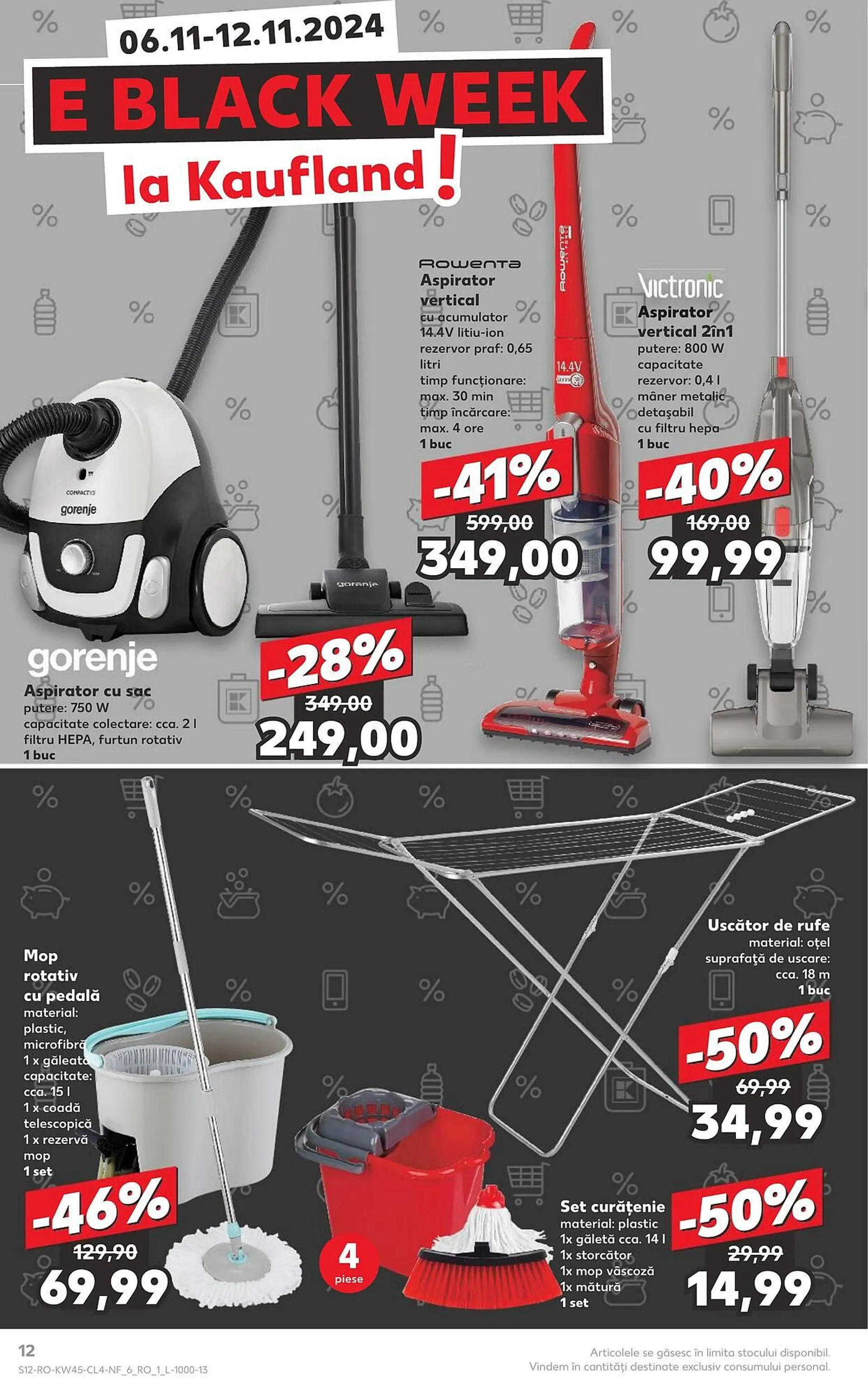 Catalog Catalog Kaufland de la 6 noiembrie până la 12 noiembrie 2024 - Revista Pagina 12