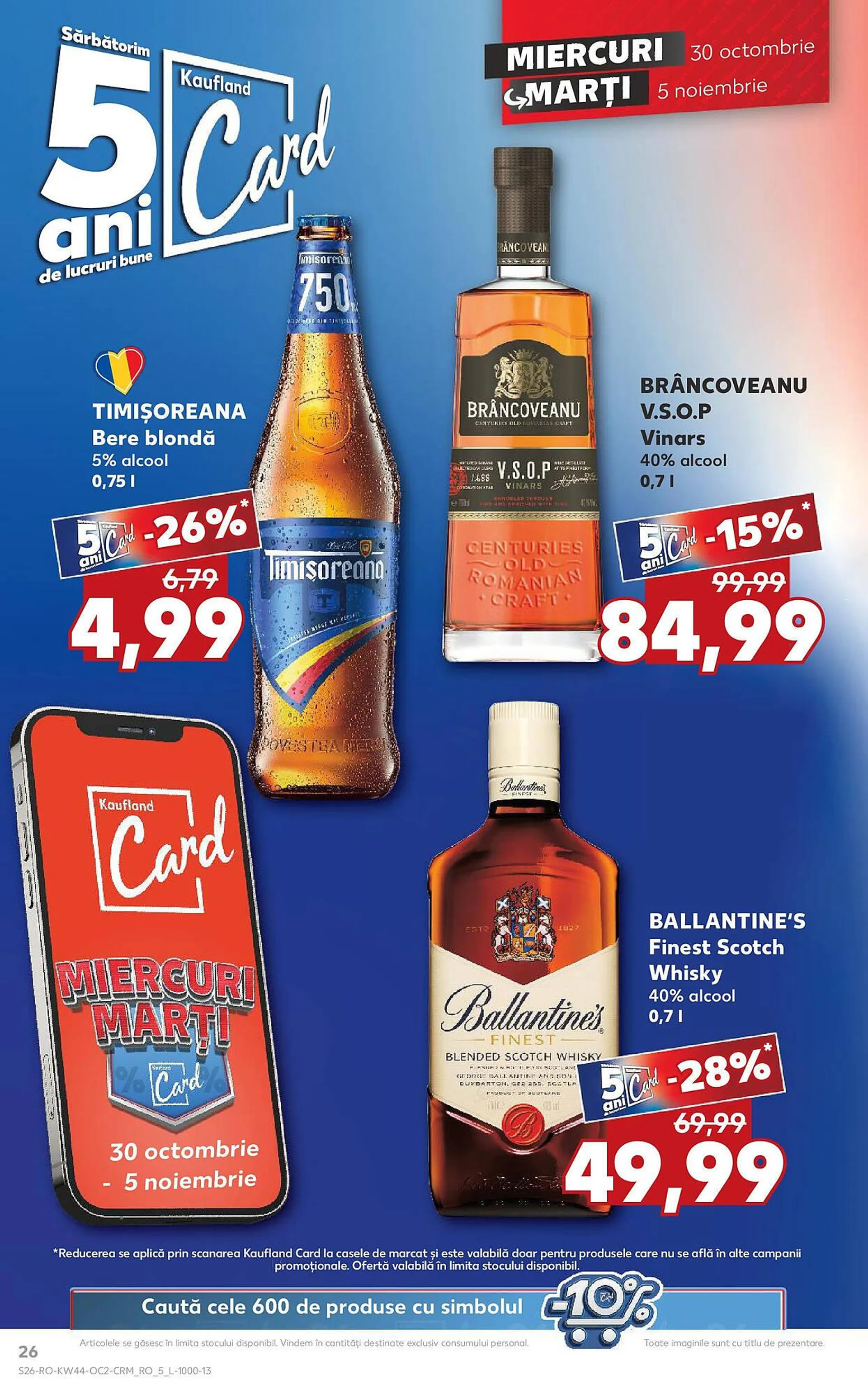 Catalog Catalog Kaufland de la 29 octombrie până la 3 noiembrie 2024 - Revista Pagina 26