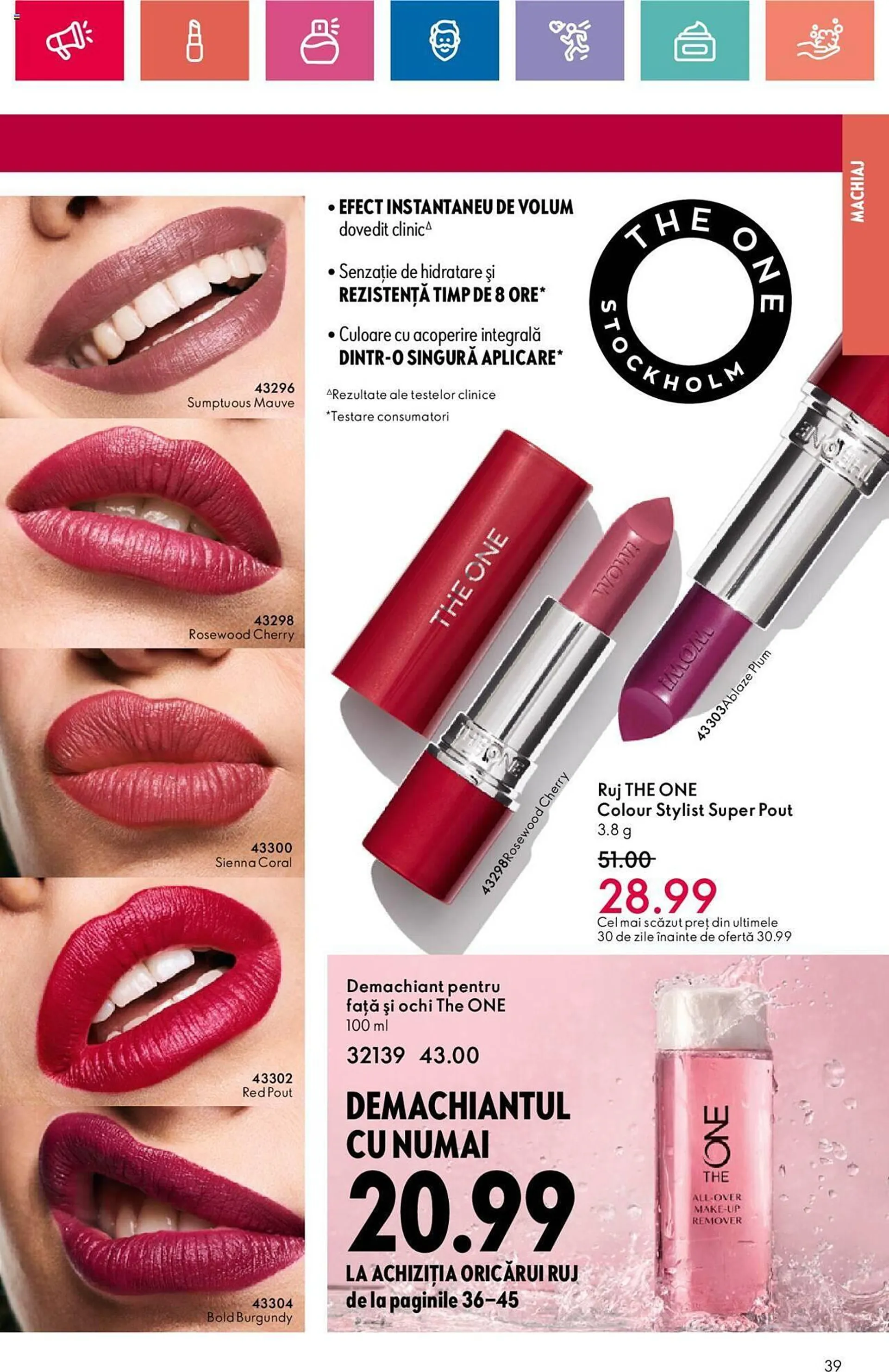 Catalog Oriflame catalog de la 9 iulie până la 29 iulie 2024 - Revista Pagina 38