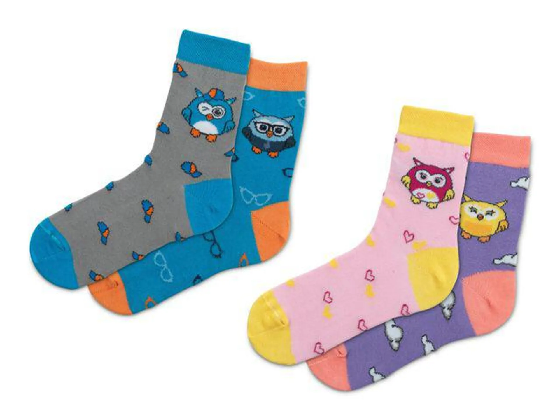 Dormeo emotion owl socks 2pc set