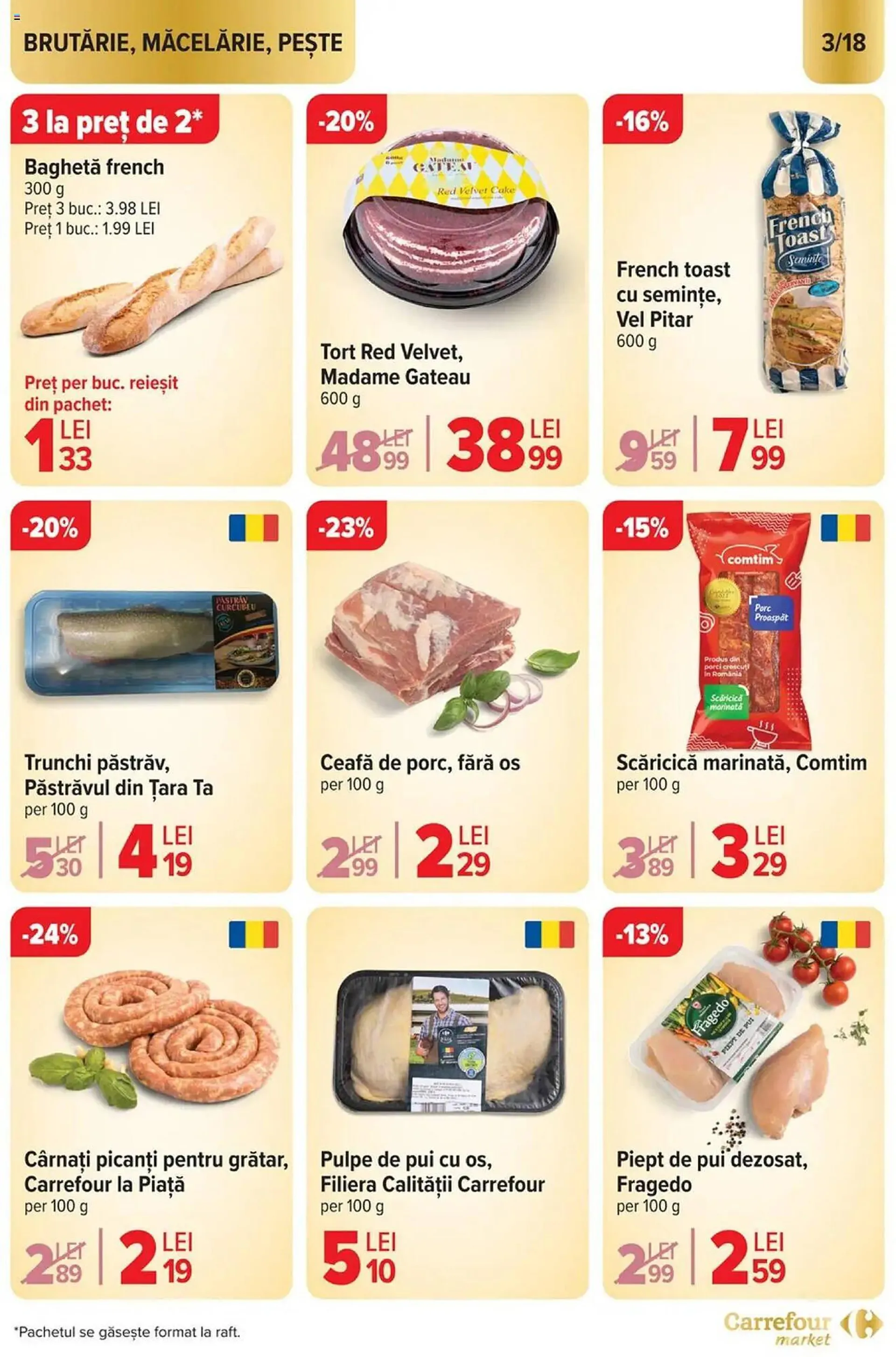 Catalog Catalog Carrefour Market de la 27 decembrie până la 7 ianuarie 2025 - Revista Pagina 3