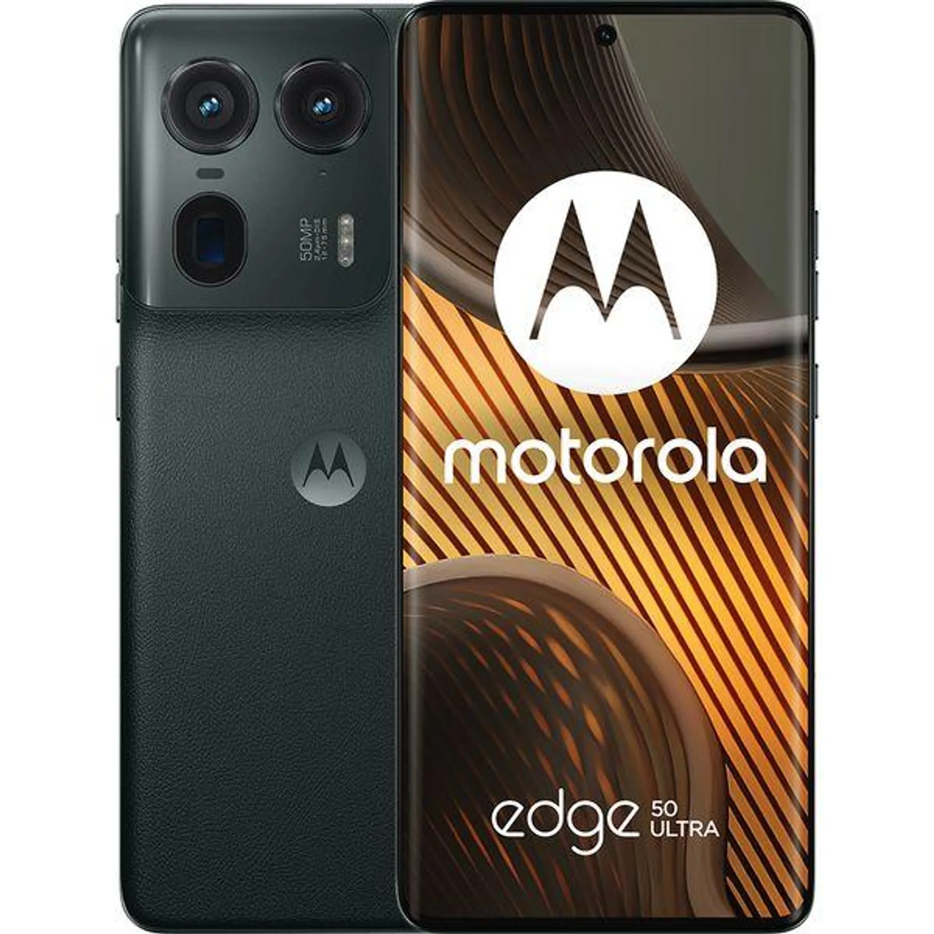 Telefon MOTOROLA Edge 50 Ultra 5G, 1TB, 16GB RAM, Dual SIM, Forest Grey