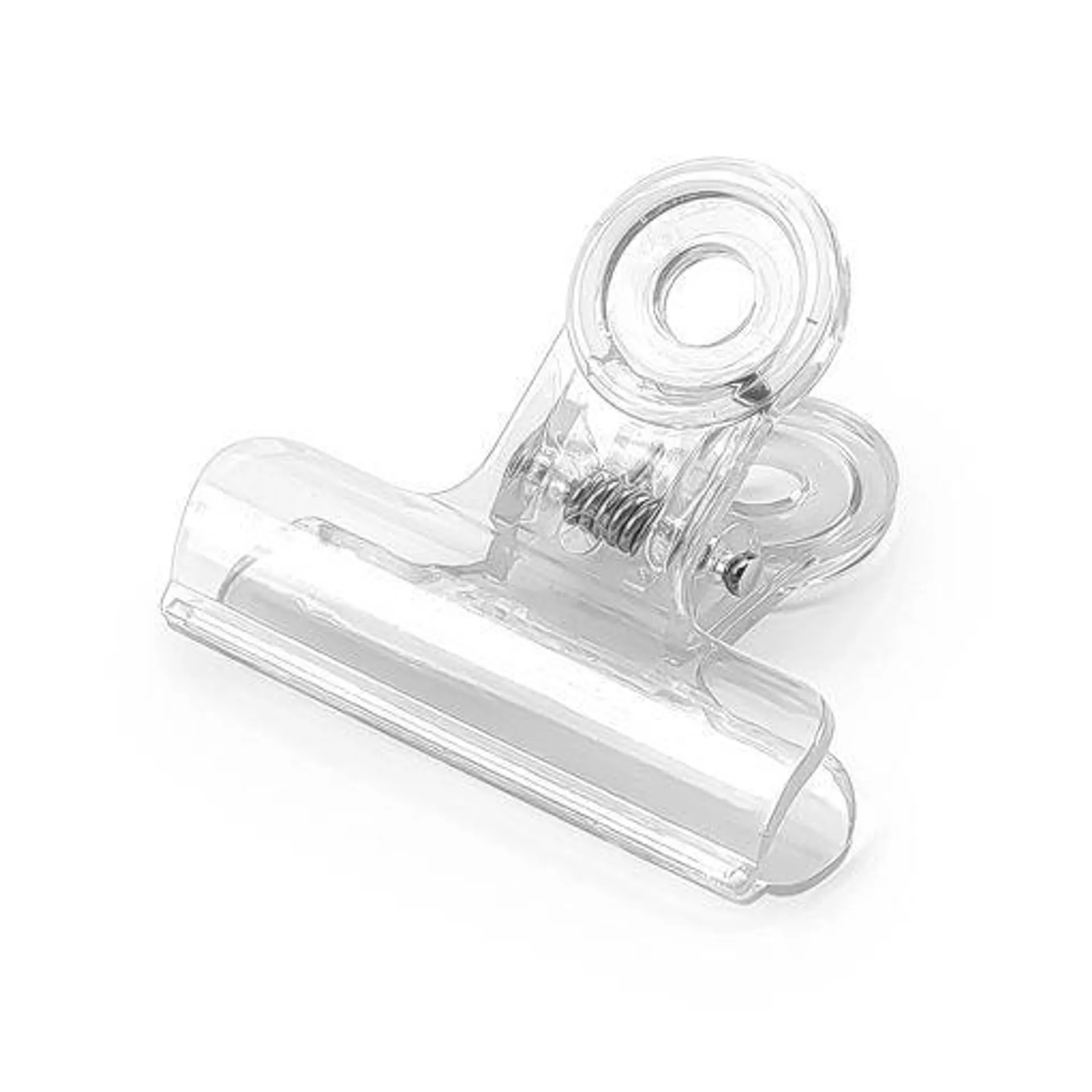 Clips bulldog transparent 30mm