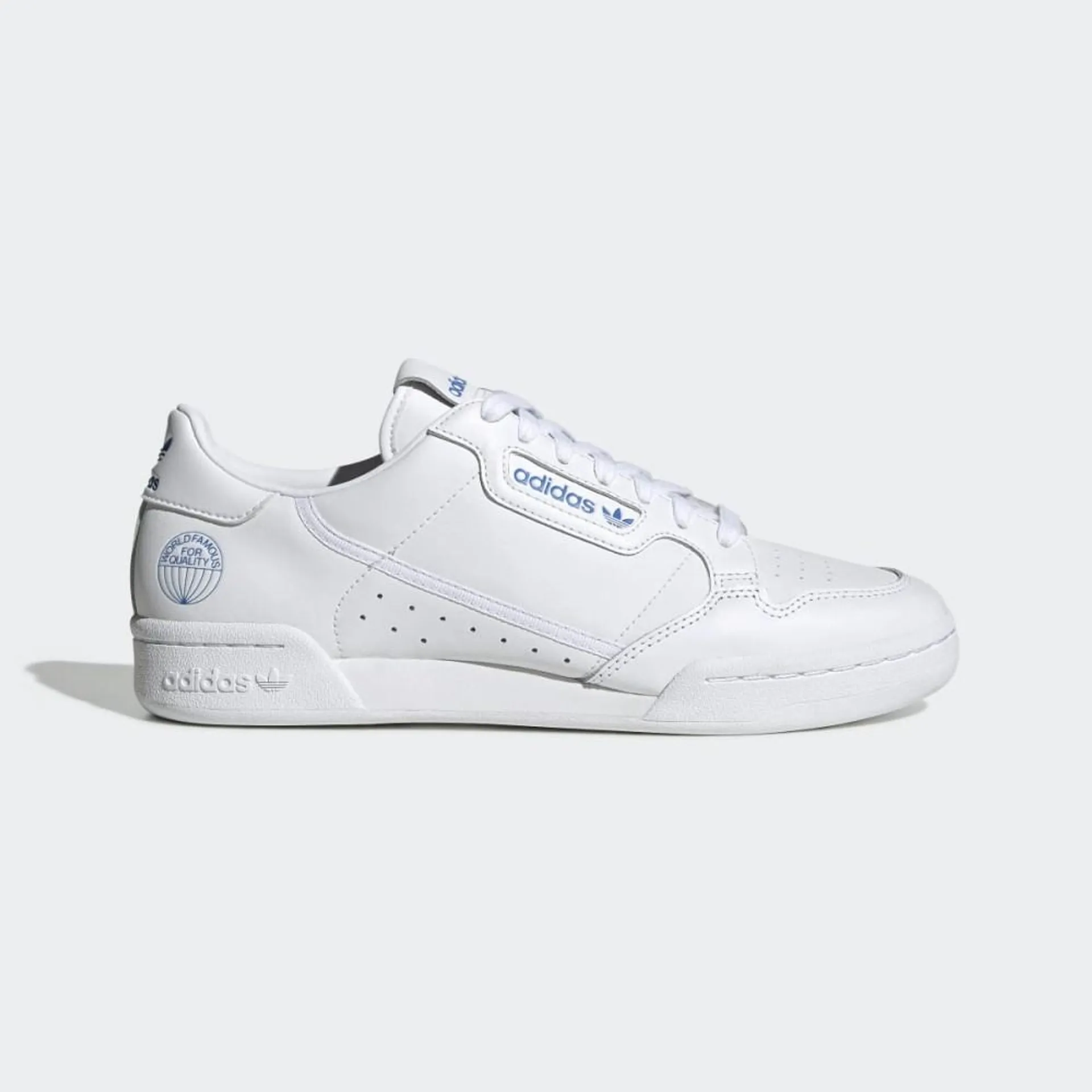 Adidasi Originals Barbati Adidas Continental 80 Albi/Albi/Albastri