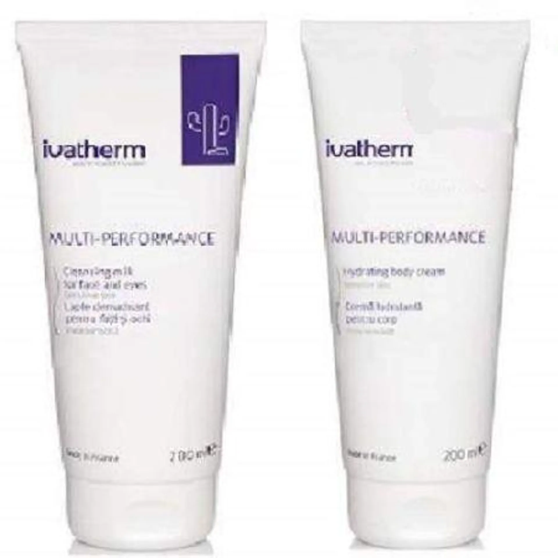 Oferta Pachet Crema de Corp 200ml si Lapte Demachiant 200ml Multiperformance, Ivatherm