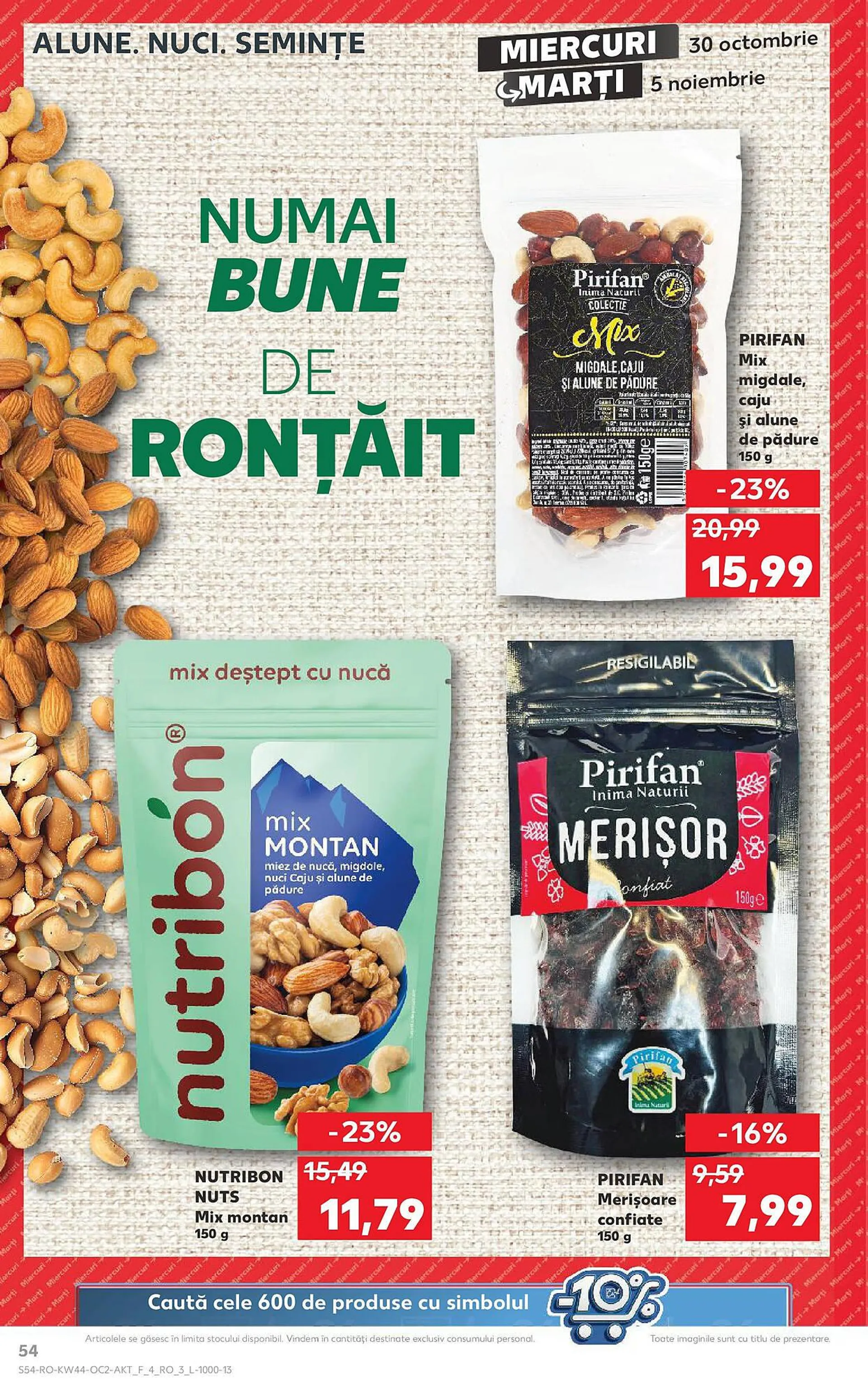 Catalog Catalog Kaufland de la 29 octombrie până la 3 noiembrie 2024 - Revista Pagina 54