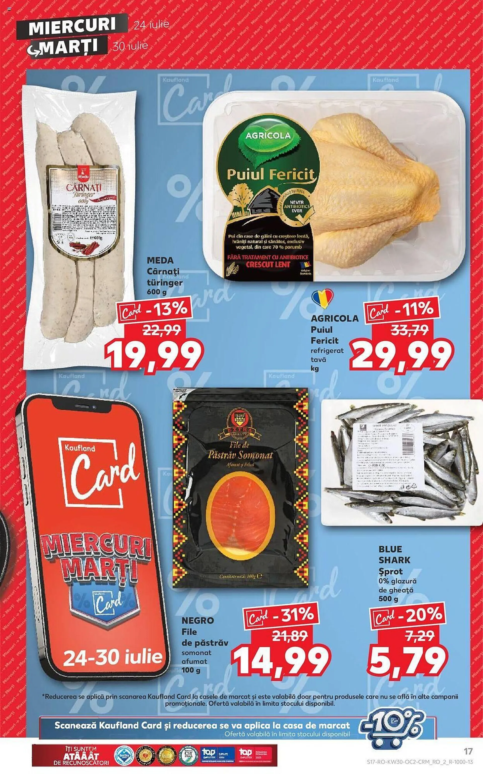 Catalog Kaufland catalog de la 24 iulie până la 30 iulie 2024 - Revista Pagina 17