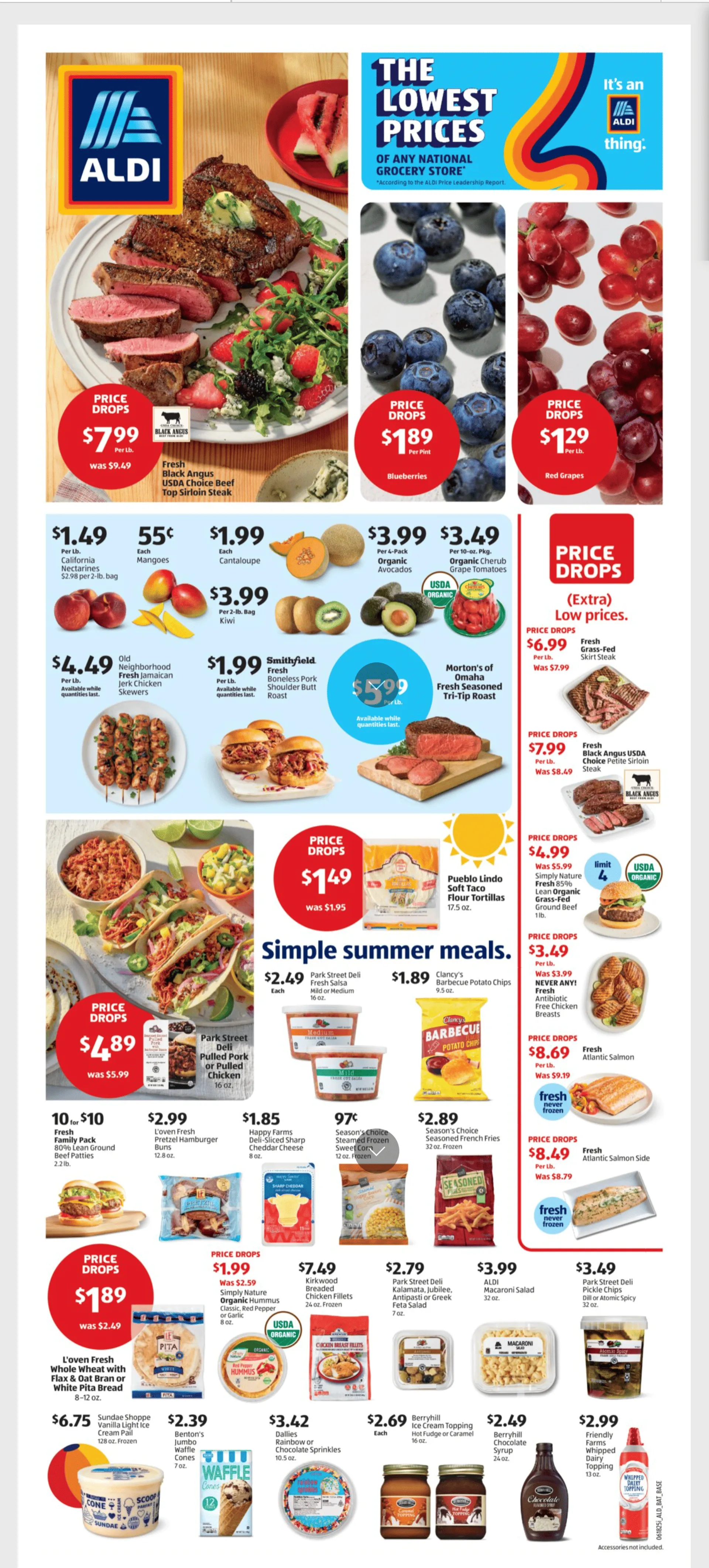Weekly ad Aldi Weekly Ad from June 18 to June 24 2025 - Page 1