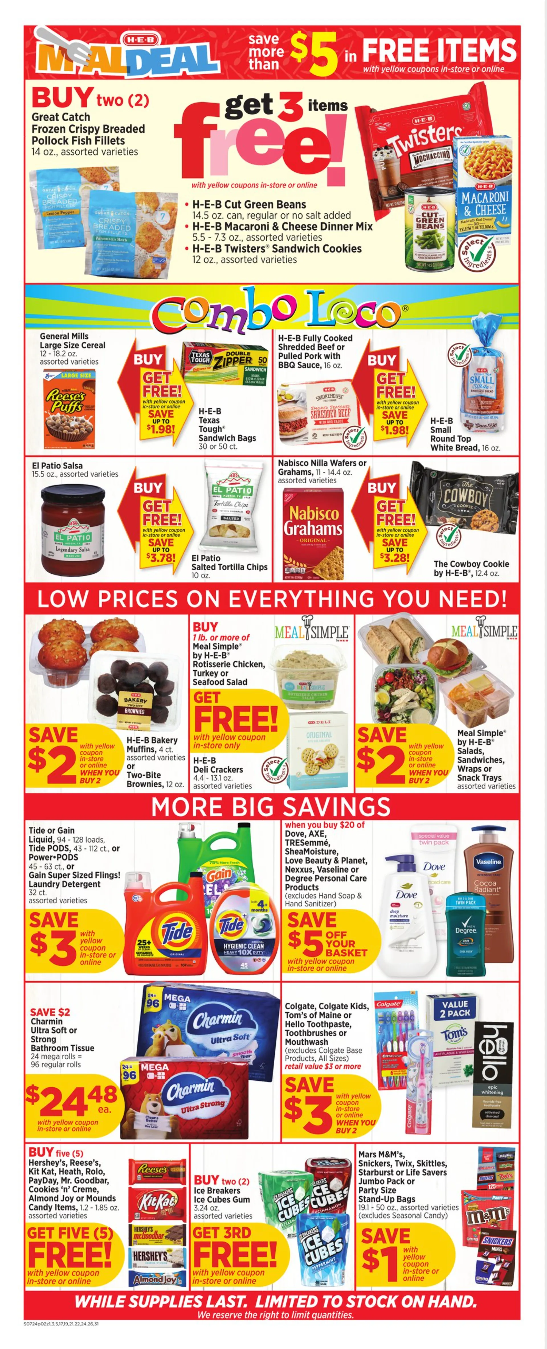 Weekly ad H-E-B SALES from July 24 to July 30 2024 - Page 2