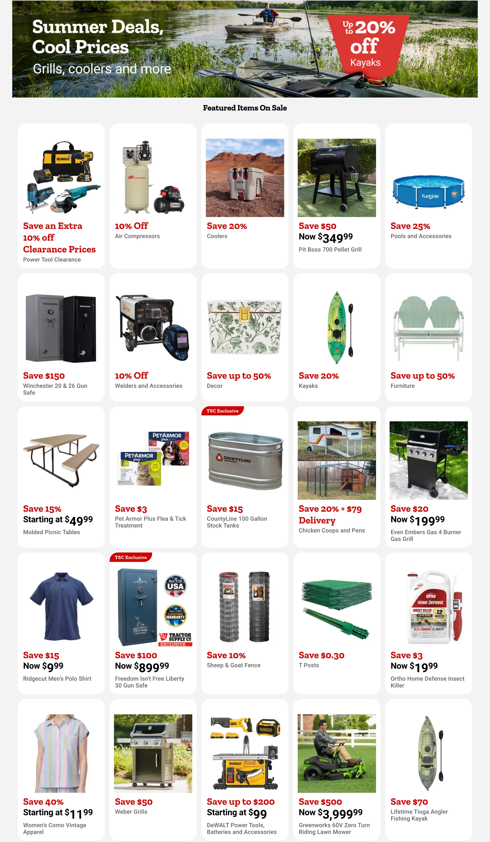 Weekly ad TRACTOR SUPPLY CO. SALES from June 24 to June 30 2024 - Page 