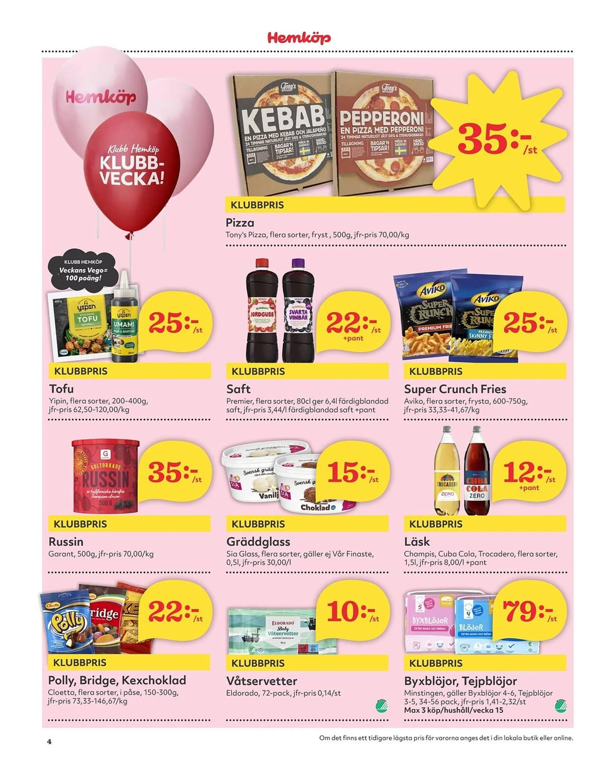 Hemköp reklamblad från 7 april till 14 april 2025 - Reklamblad sidor 4