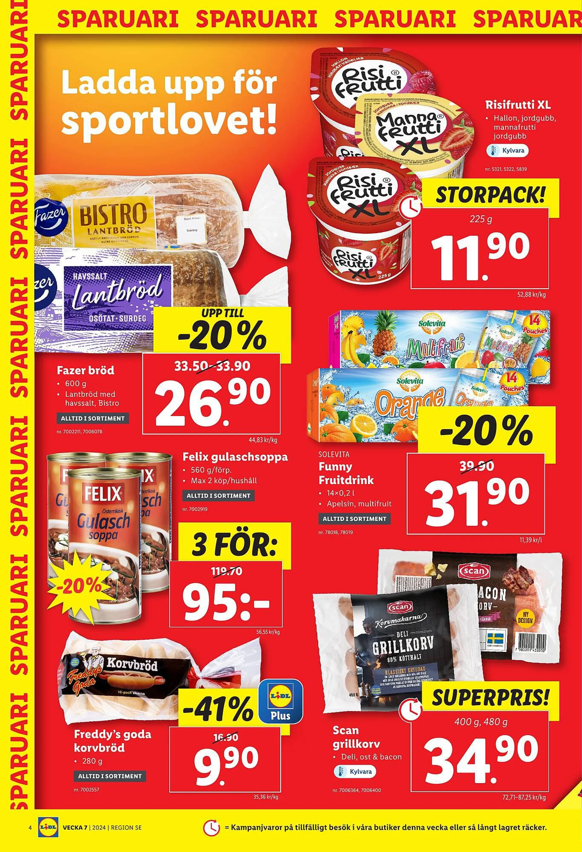 Lidl reklamblad från 12 februari till 18 februari 2024 - Reklamblad sidor 4