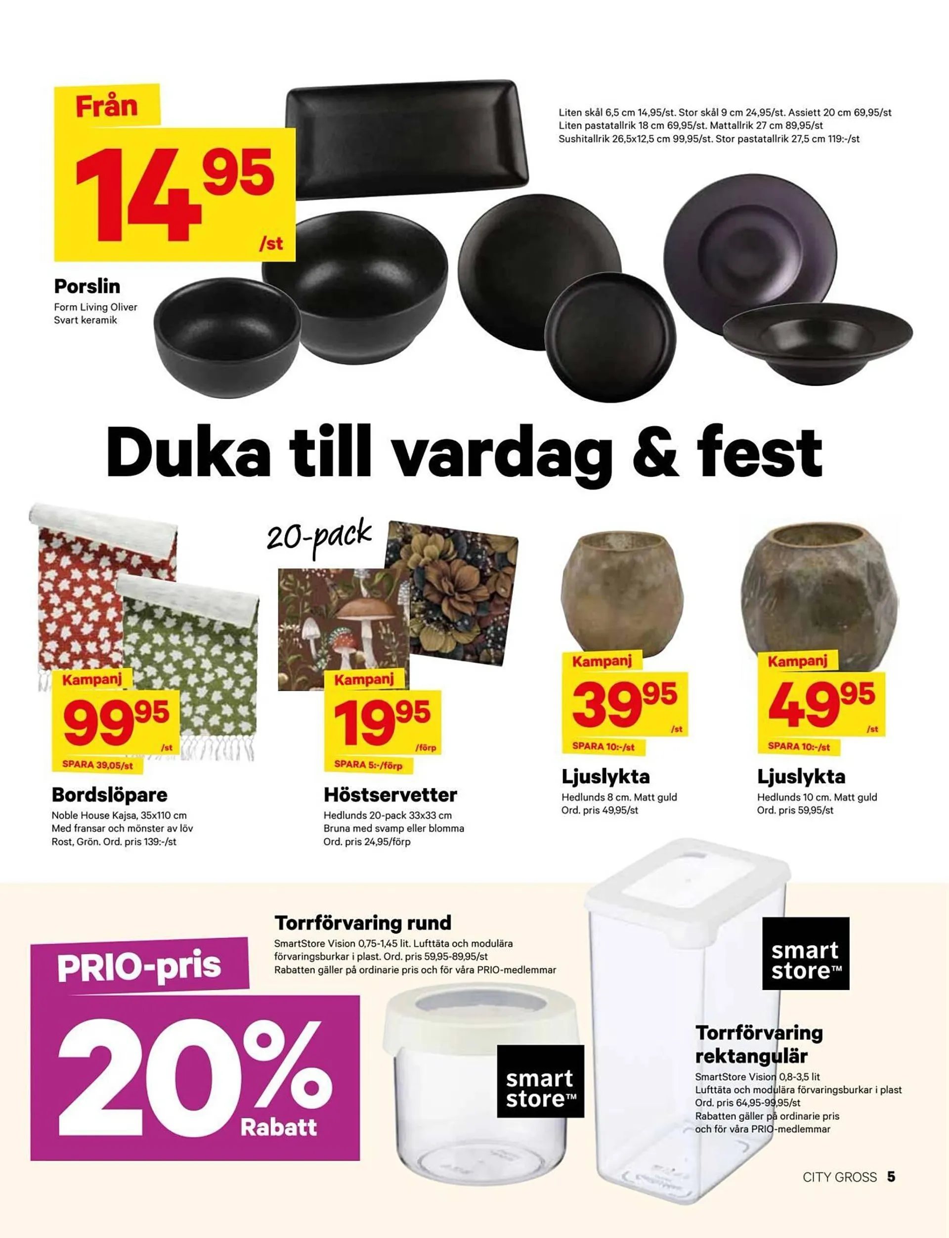 City Gross reklamblad från 30 september till 6 oktober 2024 - Reklamblad sidor 13