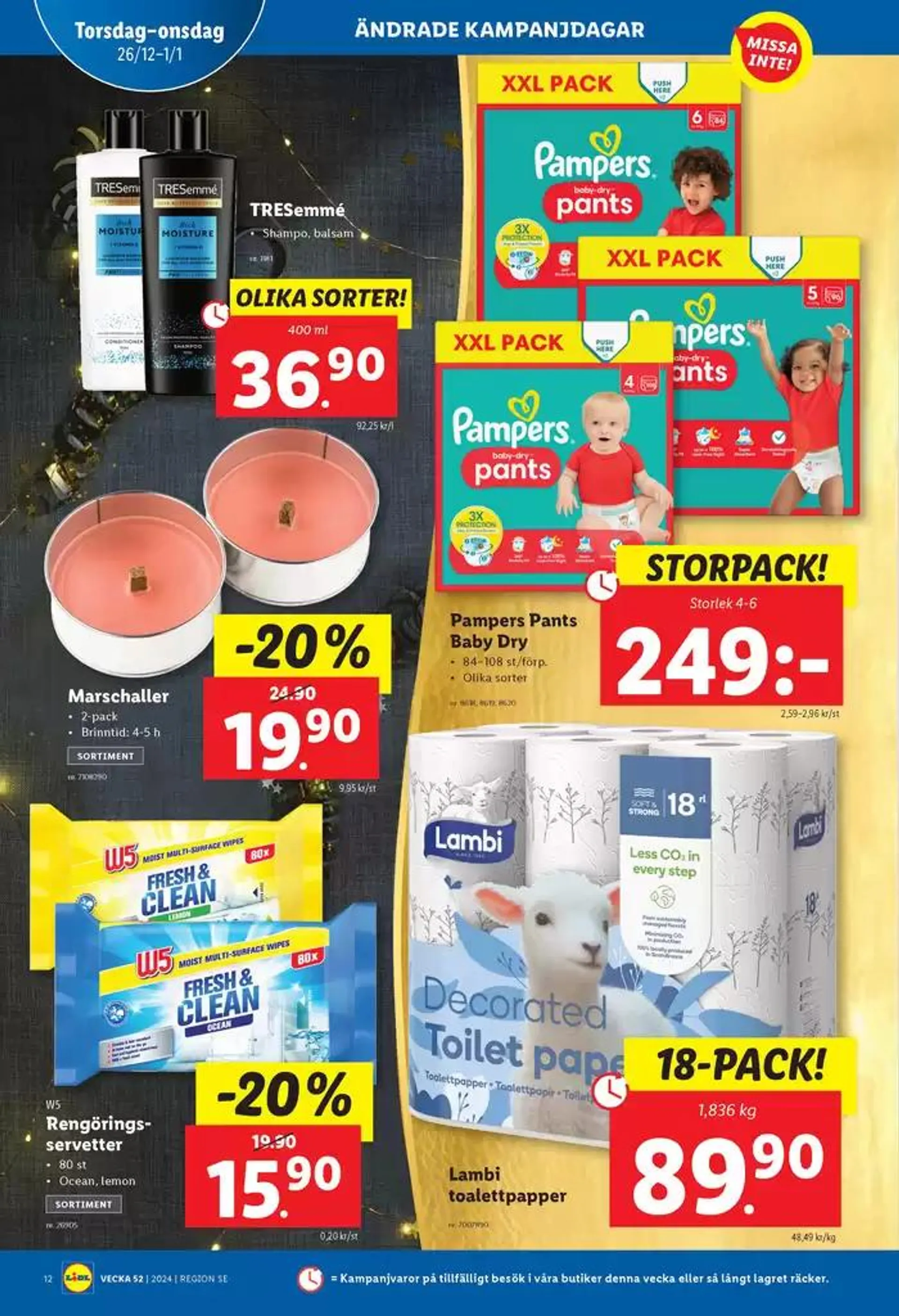 Exklusiva deals för våra kunder från 26 december till 5 januari 2025 - Reklamblad sidor 13