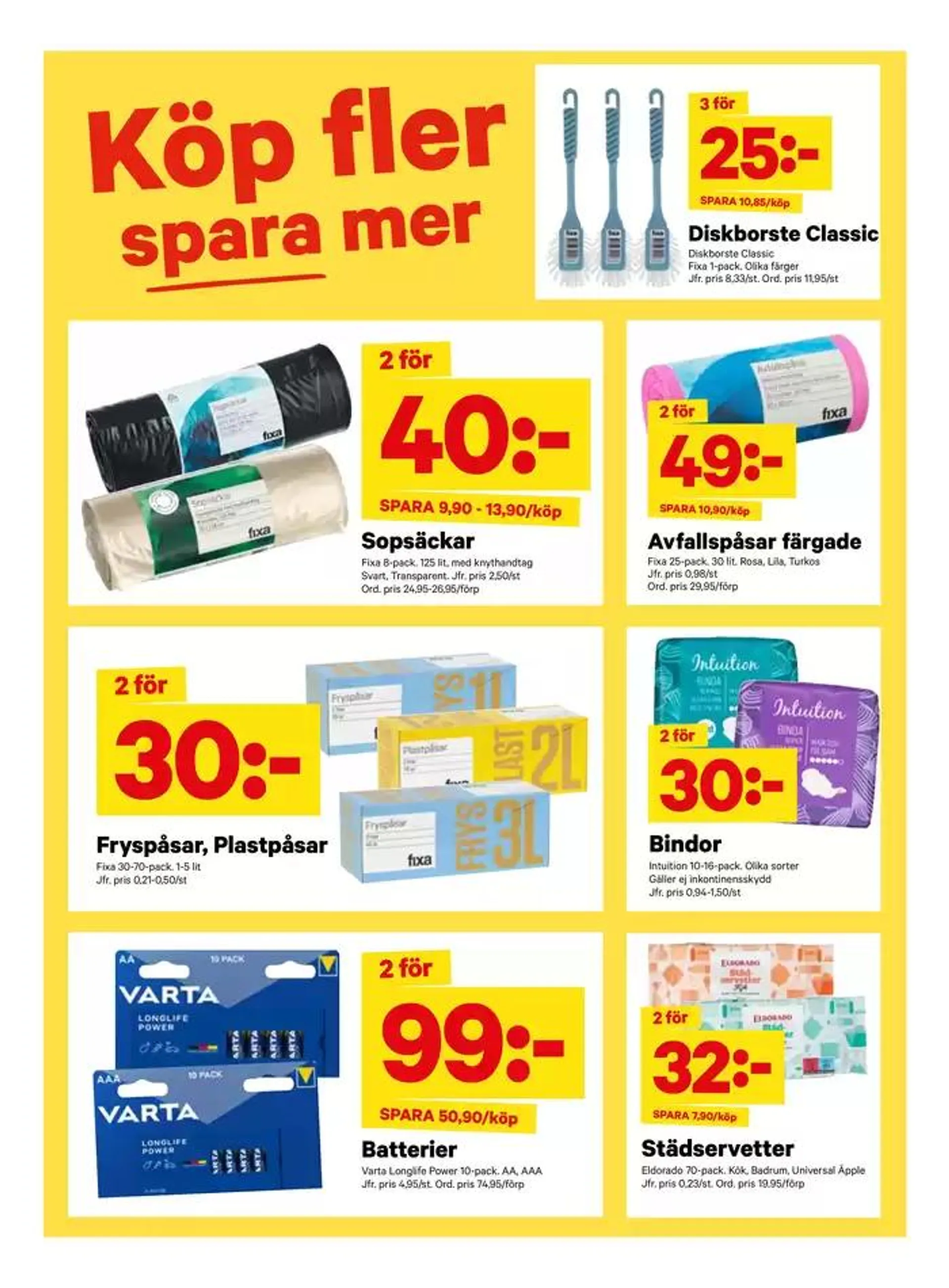 Top-erbjudanden för alla fyndjägare från 28 oktober till 3 november 2024 - Reklamblad sidor 12