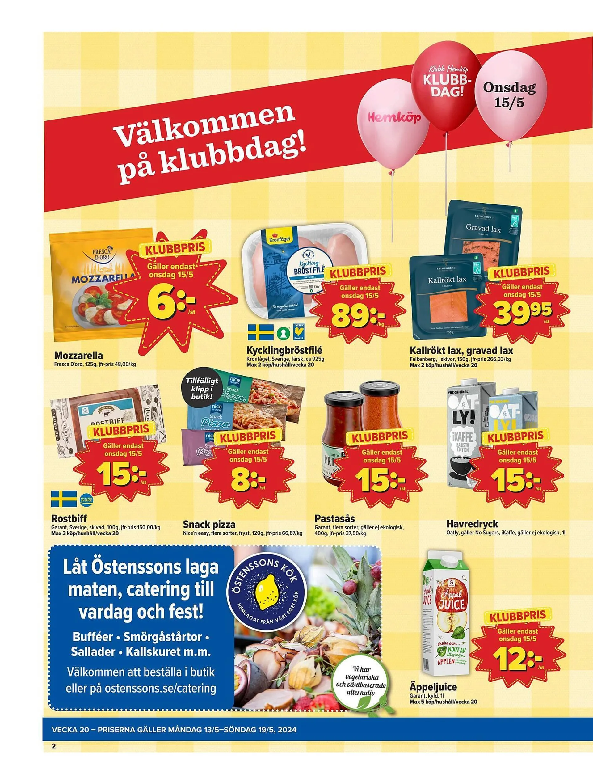 Östenssons reklamblad - 2