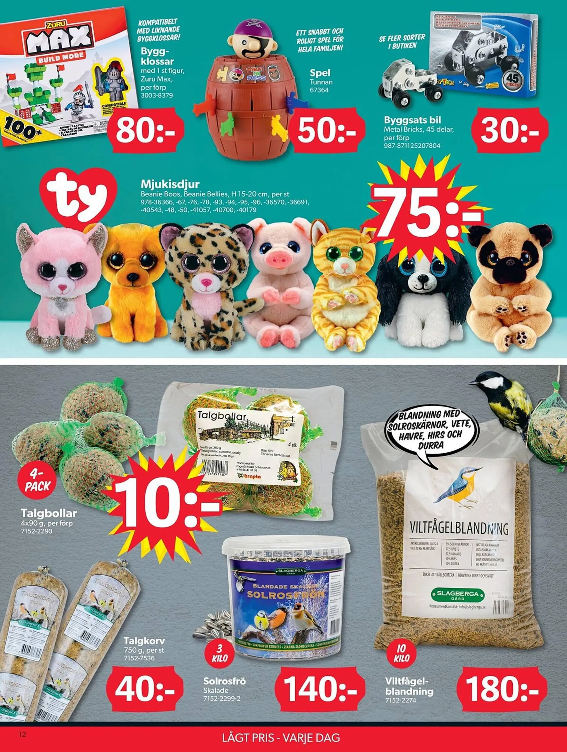 DollarStore reklamblad från 23 oktober till 23 november 2023 - Reklamblad sidor 12