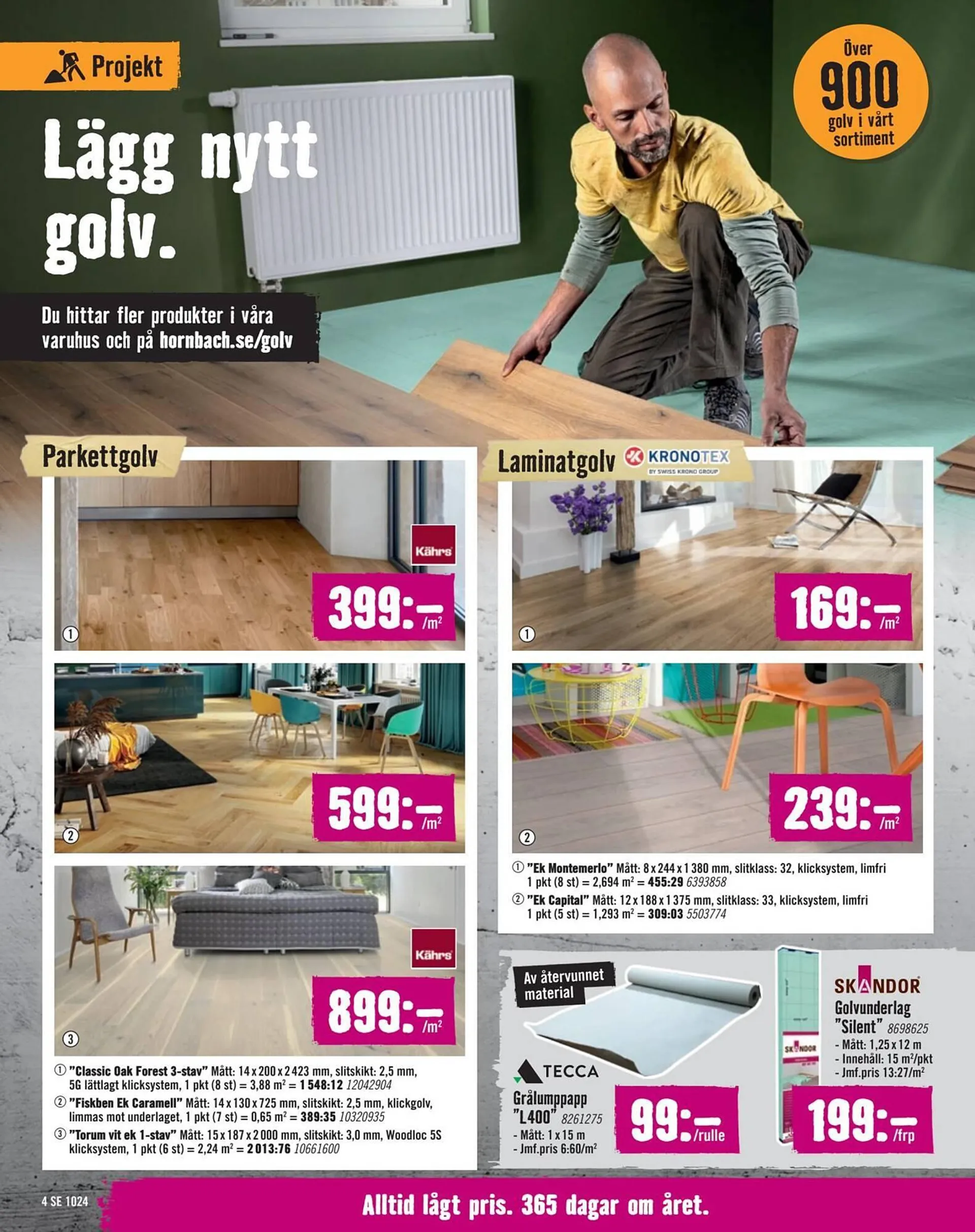 Hornbach reklamblad från 27 september till 23 oktober 2024 - Reklamblad sidor 4