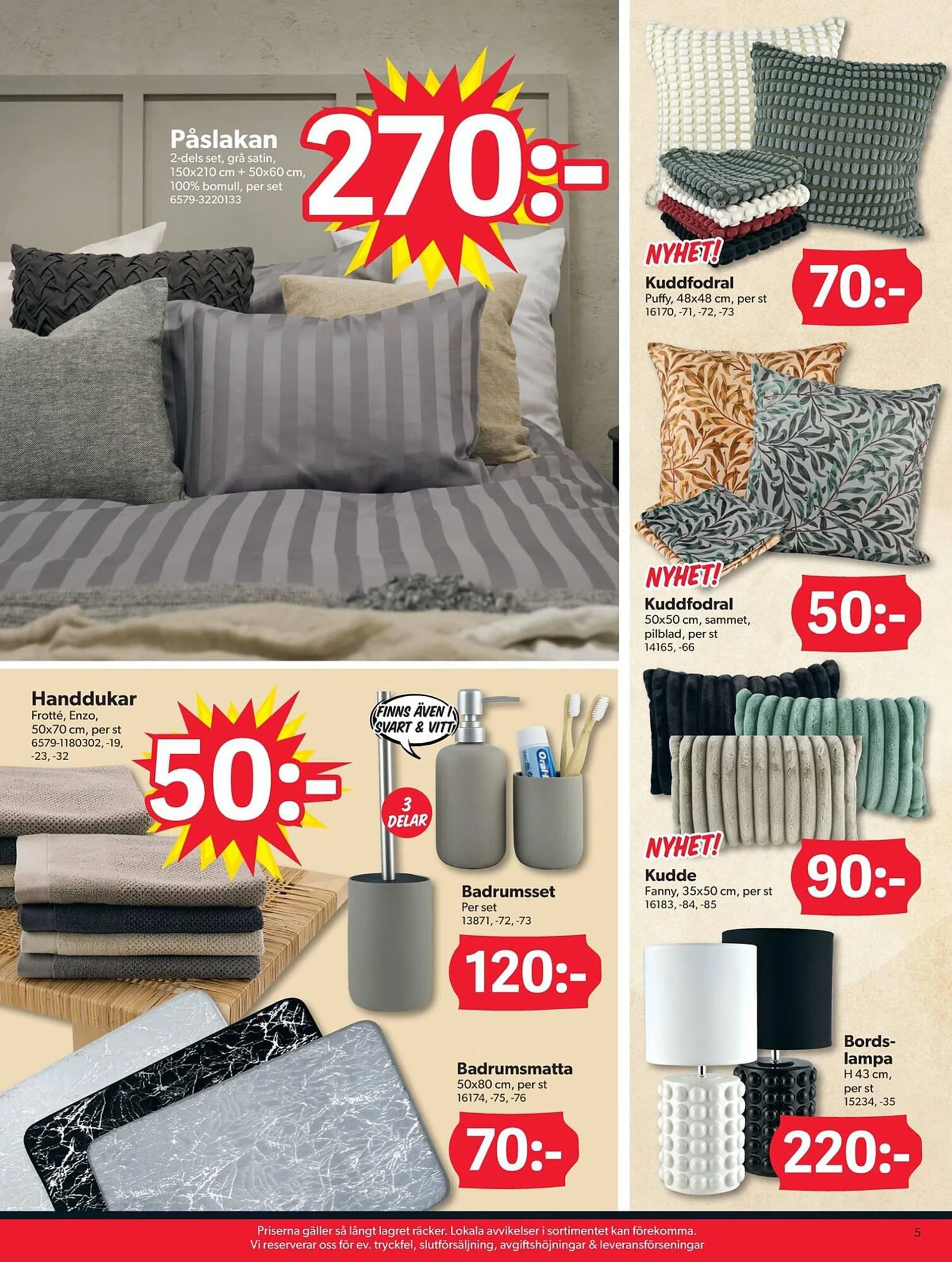 DollarStore reklamblad från 23 oktober till 23 november 2023 - Reklamblad sidor 5