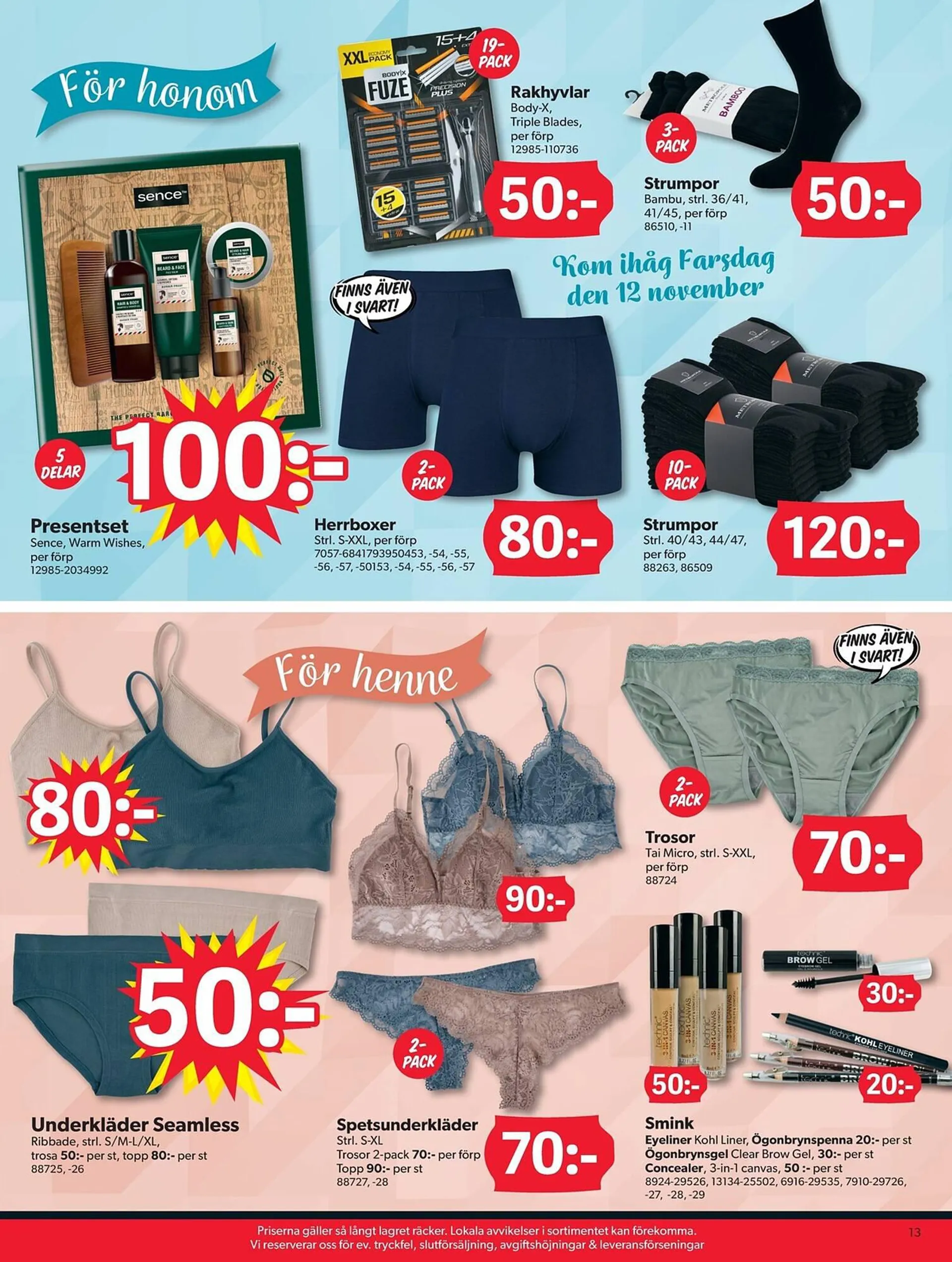 DollarStore reklamblad från 23 oktober till 23 november 2023 - Reklamblad sidor 13