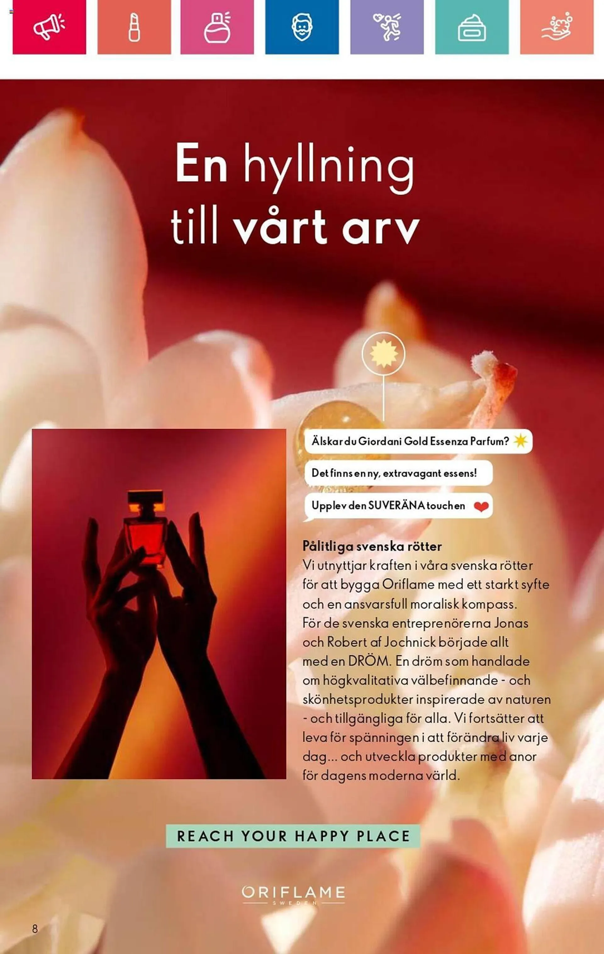 Oriflame reklamblad från 24 oktober till 13 november 2024 - Reklamblad sidor 8