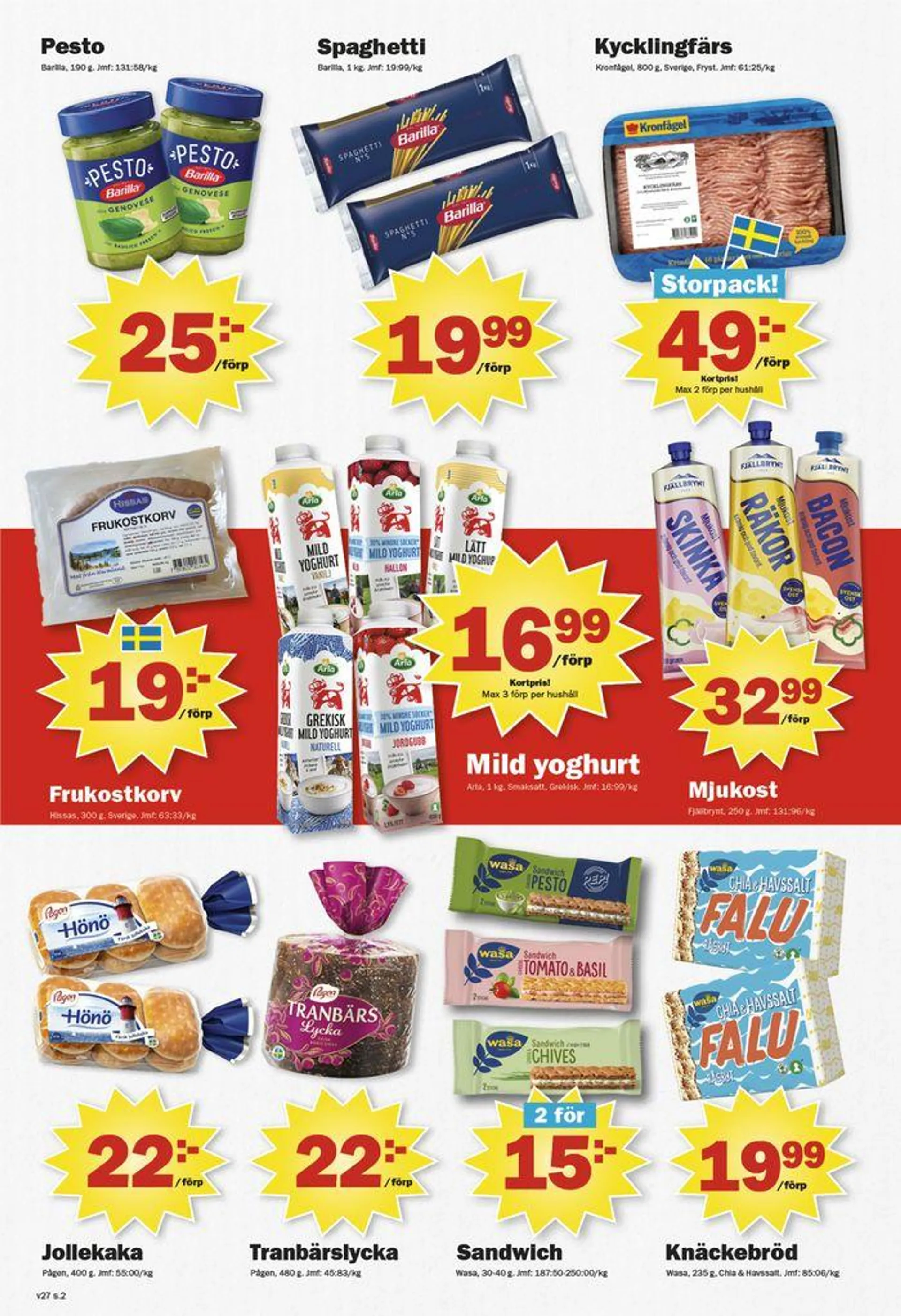 Pekås Veckans kampanjblad från 1 juli till 15 juli 2024 - Reklamblad sidor 2