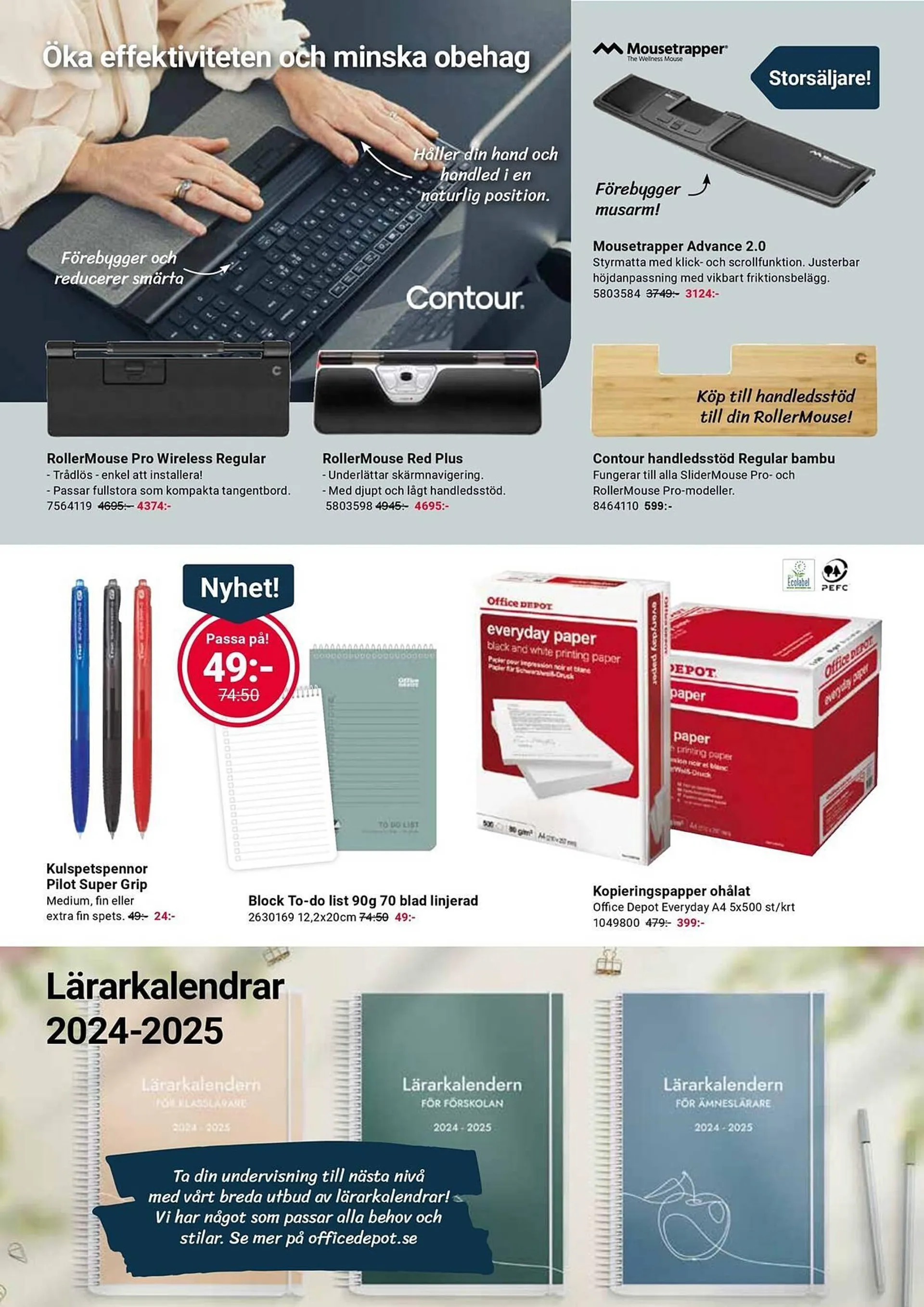 Office Depot reklamblad från 6 maj till 20 maj 2024 - Reklamblad sidor 6