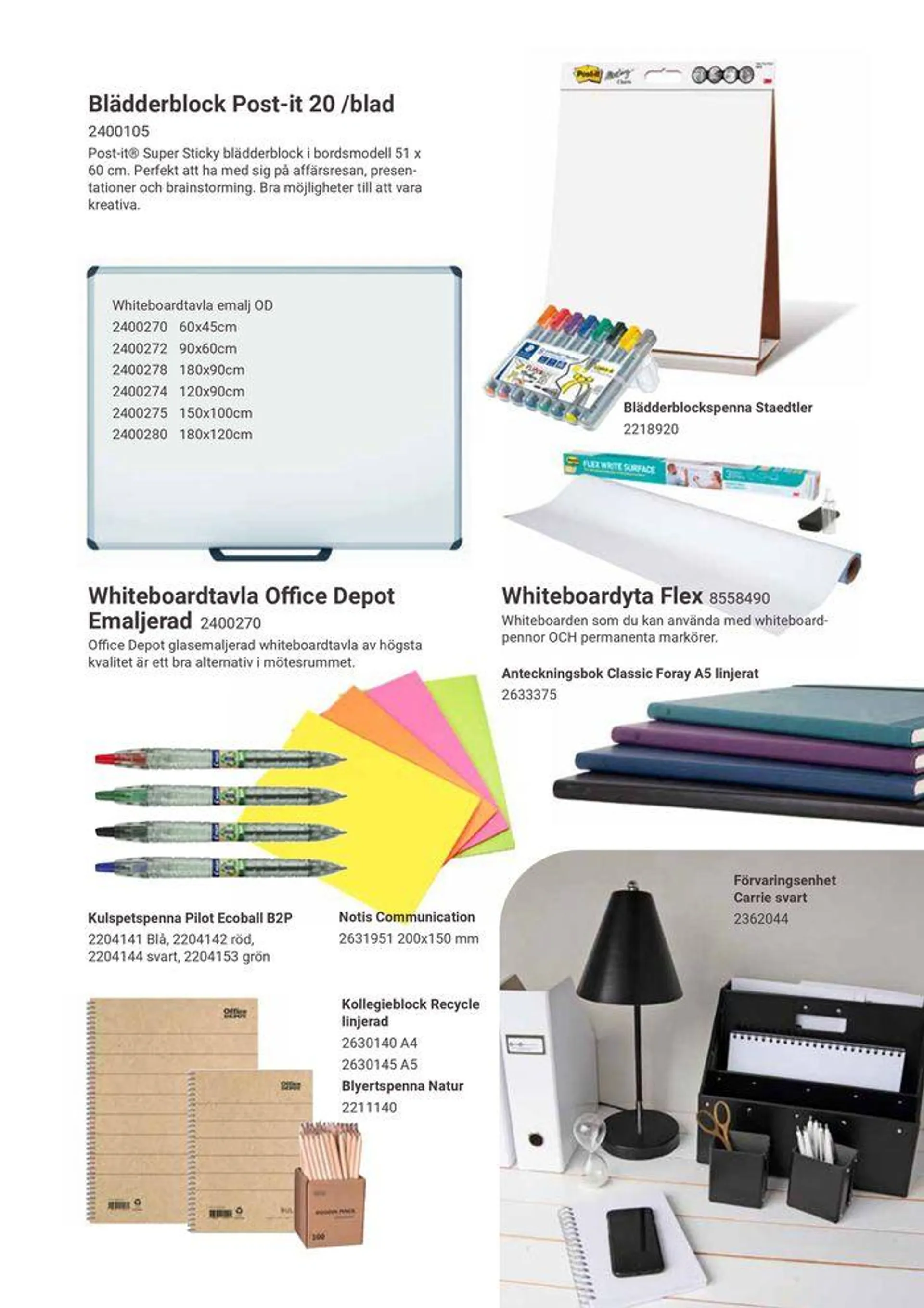 Office Depot Kontoret 2024  från 8 februari till 31 december 2024 - Reklamblad sidor 33