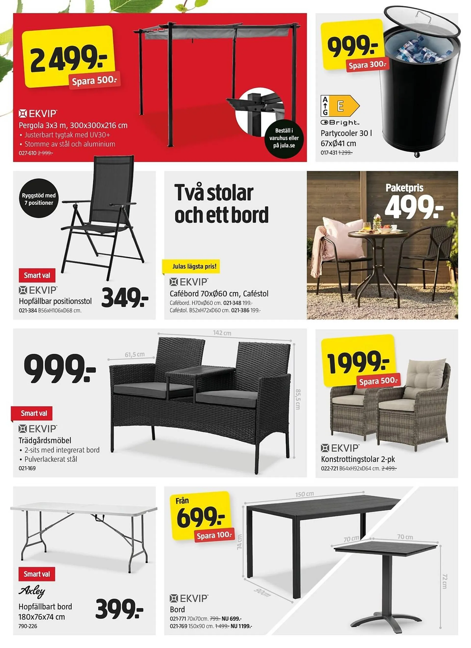 Jula reklamblad från 3 april till 23 april 2025 - Reklamblad sidor 2