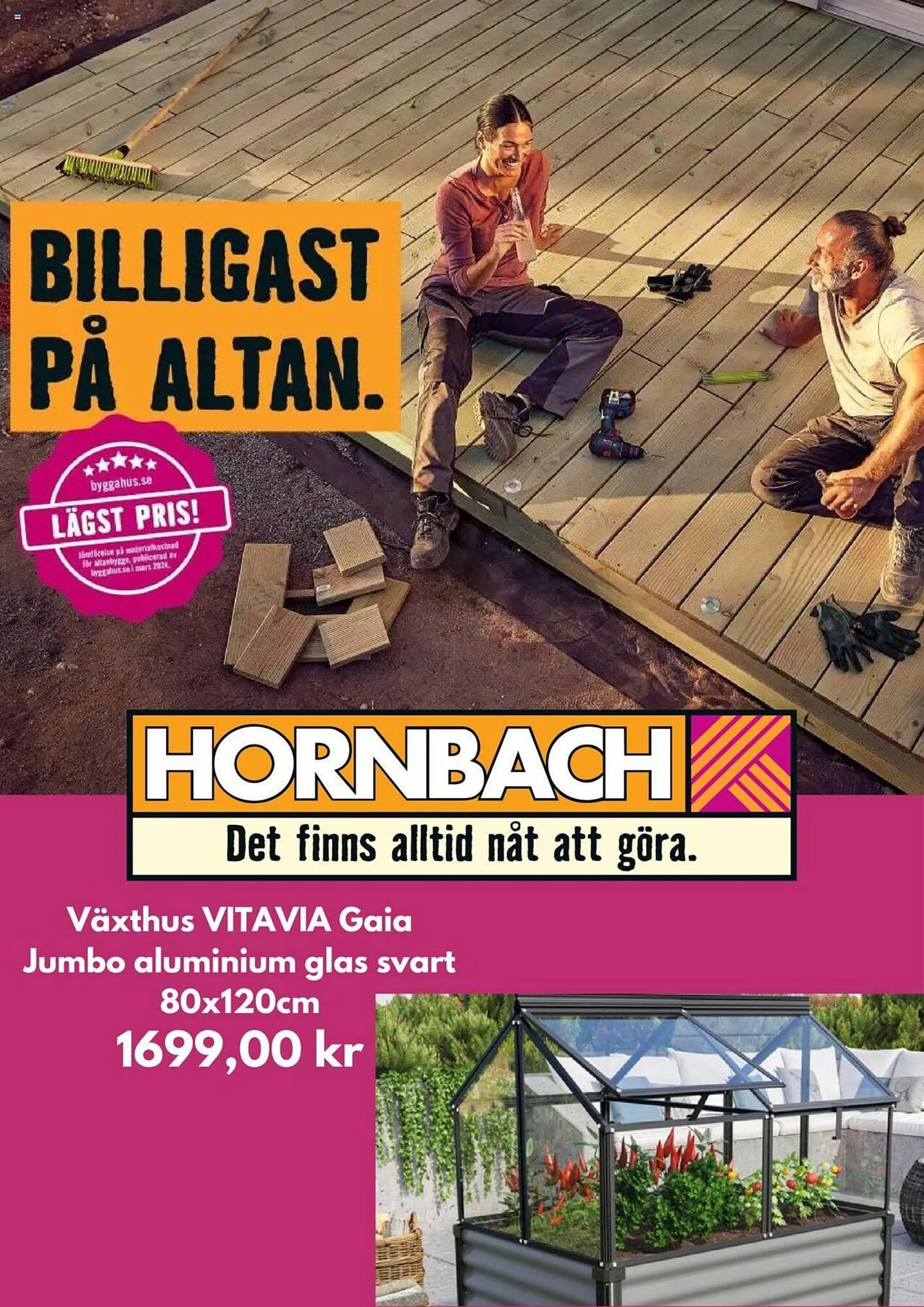 Hornbach reklamblad - 1