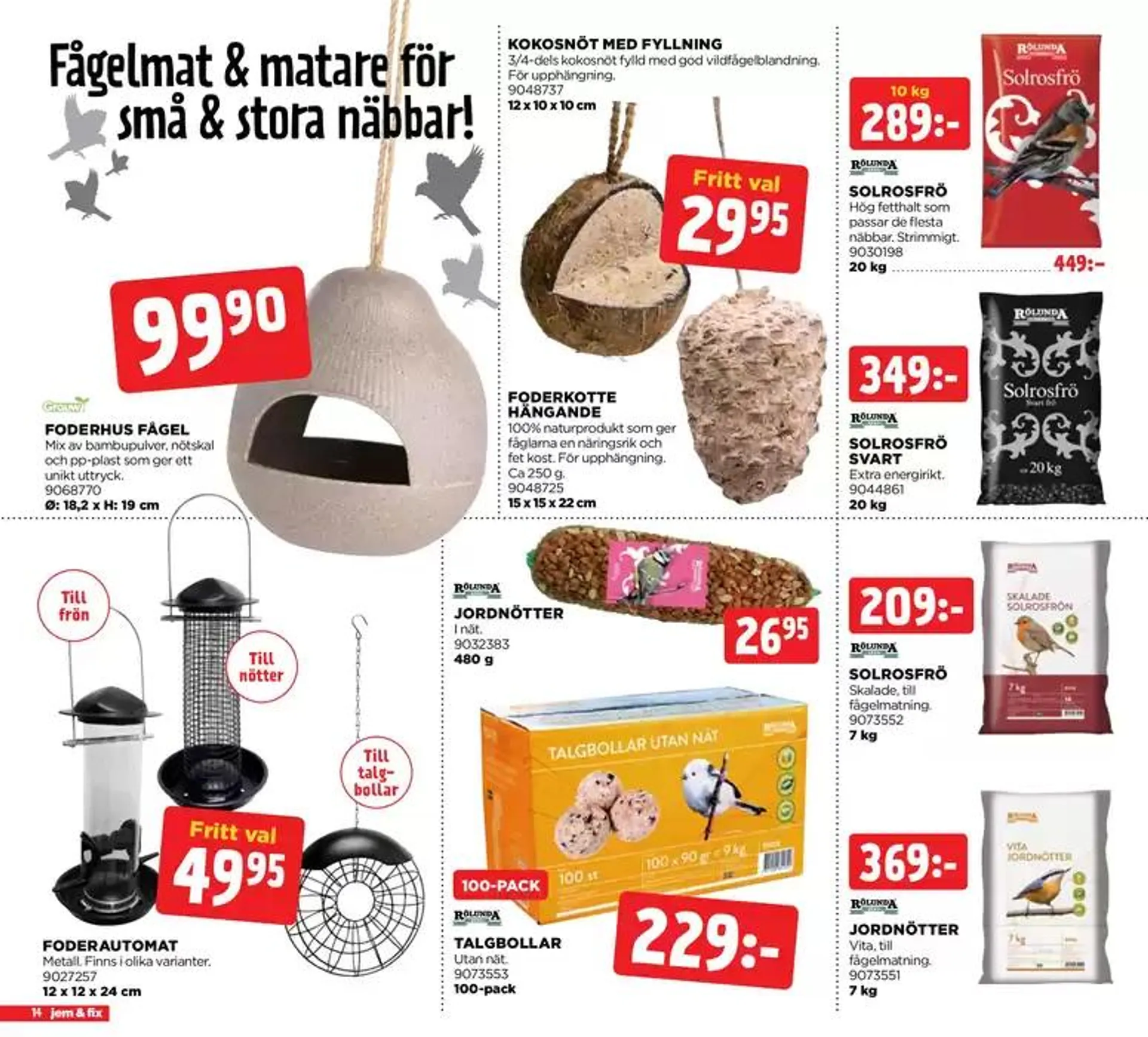 Jem&Fix reklamblad från 29 december till 19 januari 2025 - Reklamblad sidor 14