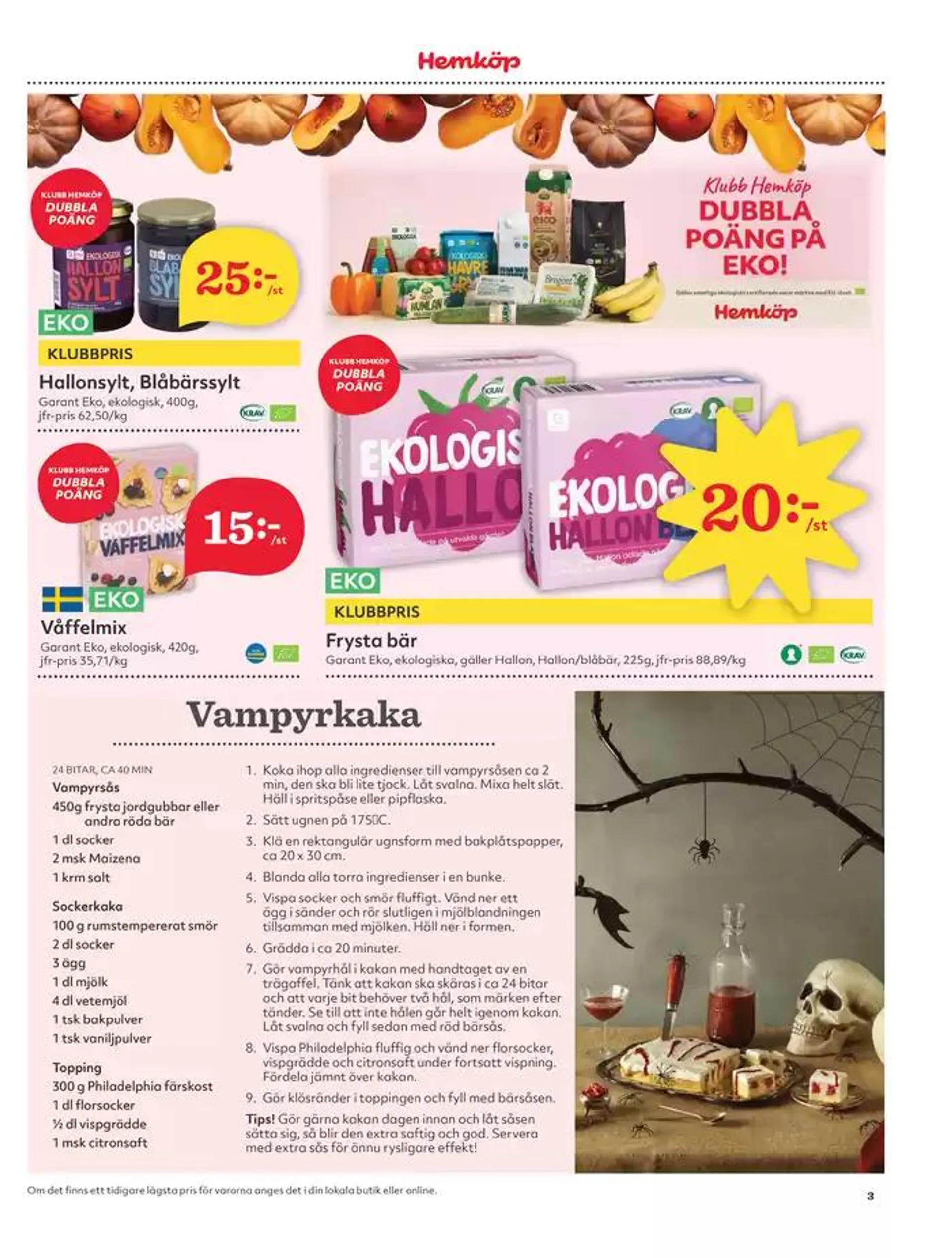 Våra bästa fynd från 28 oktober till 3 november 2024 - Reklamblad sidor 3