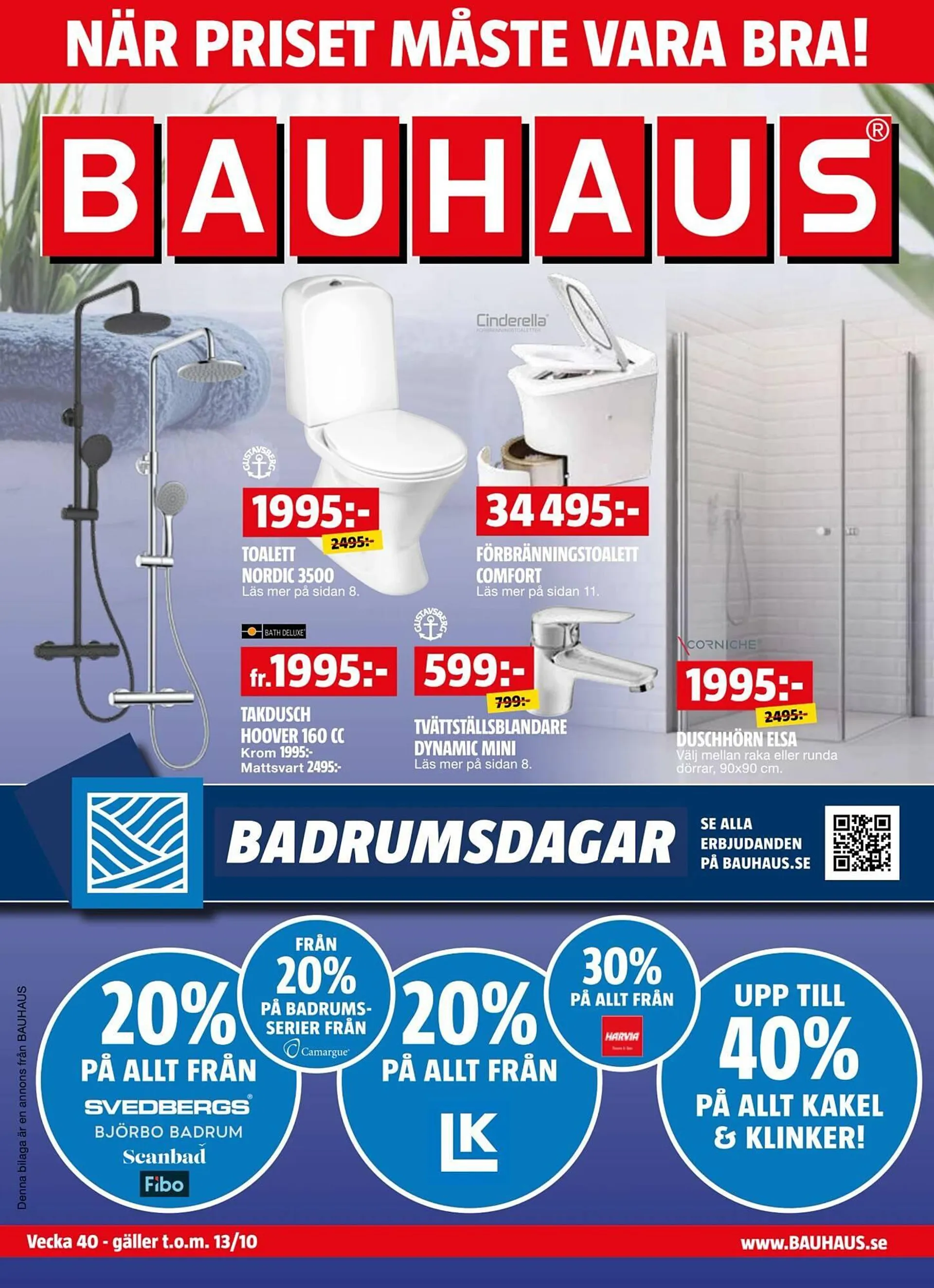 Bauhaus reklamblad - 1