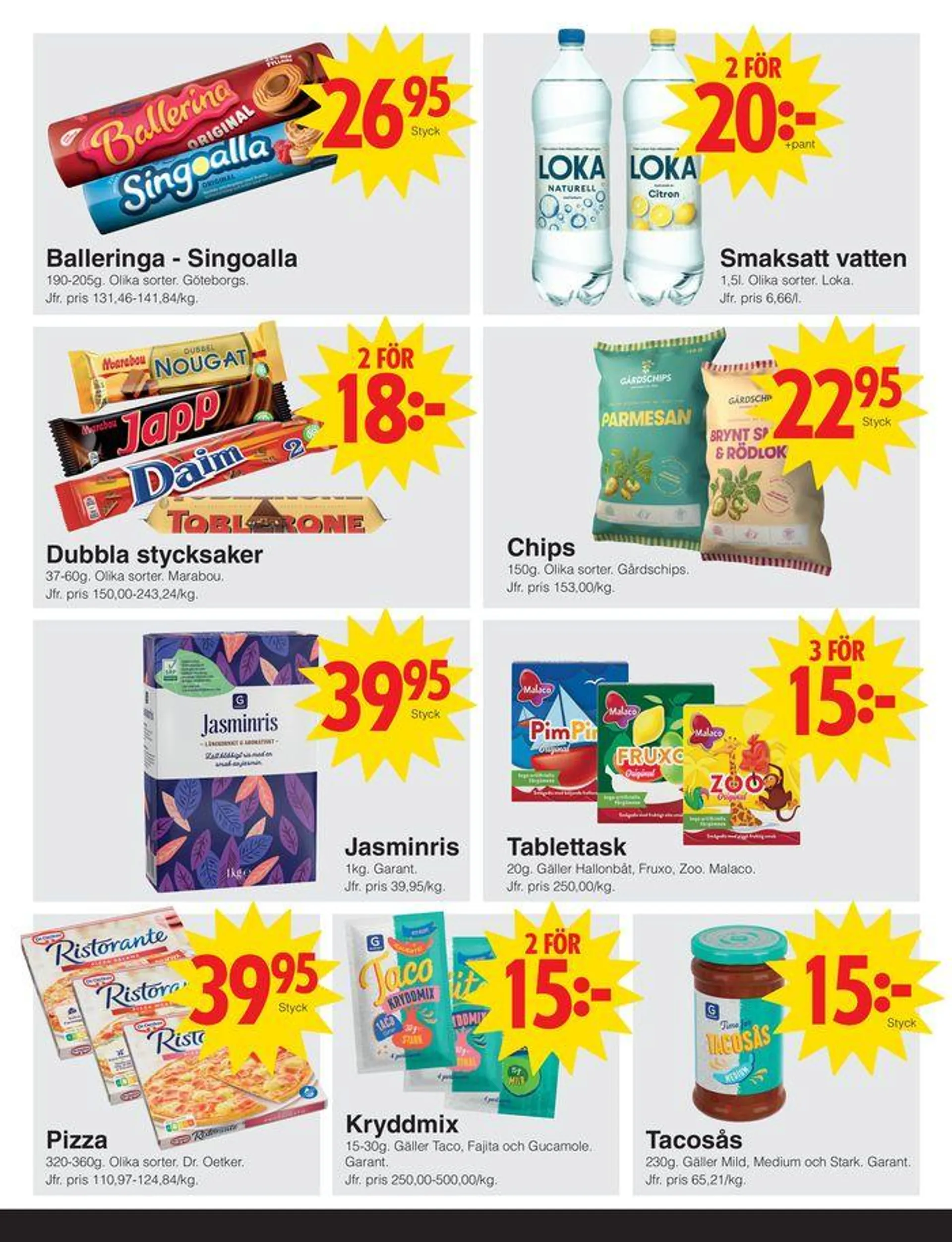 Matöppet Veckans DR-blad från 12 augusti till 18 augusti 2024 - Reklamblad sidor 3