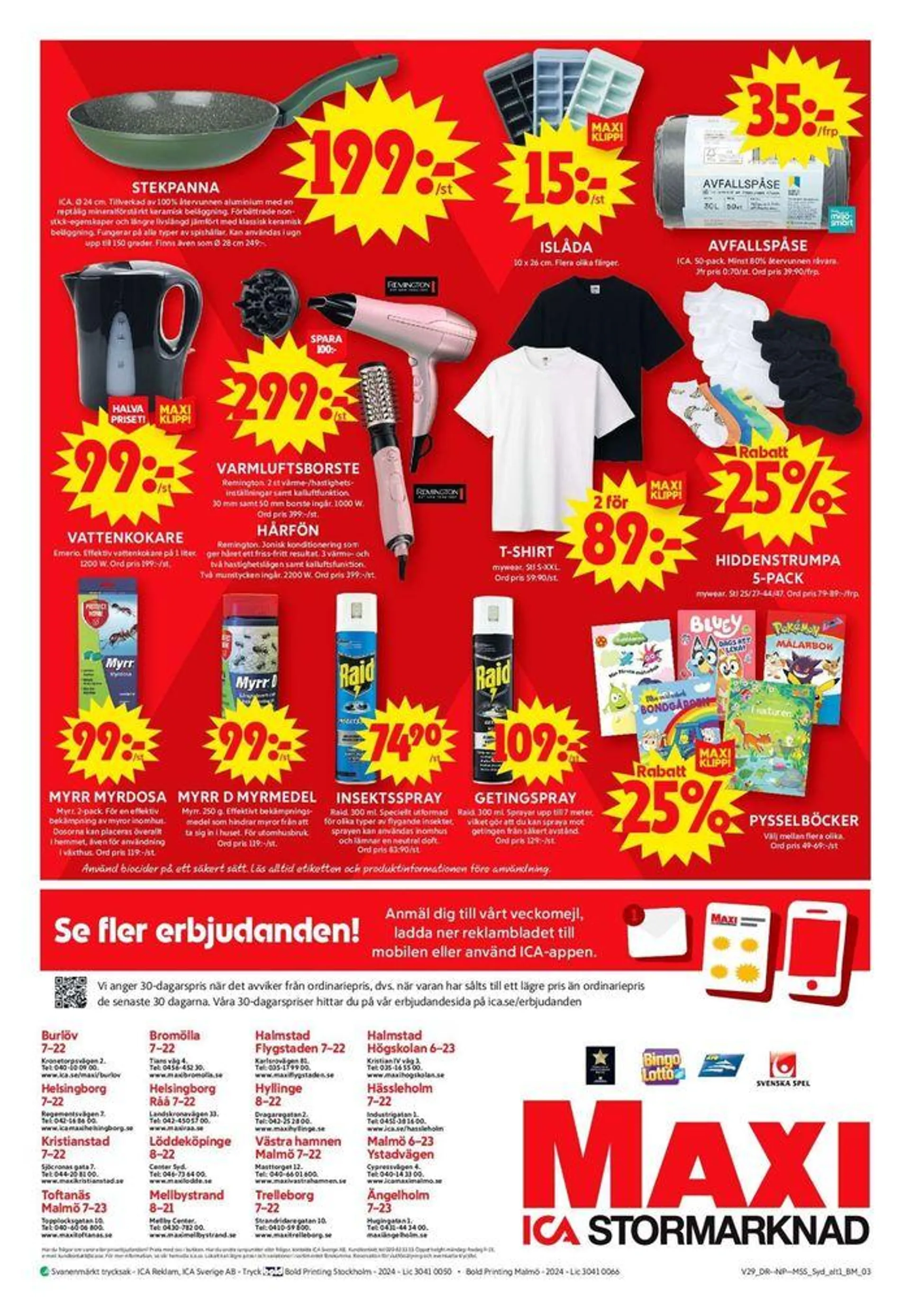 Aktuella deals och erbjudanden från 15 juli till 29 juli 2024 - Reklamblad sidor 8