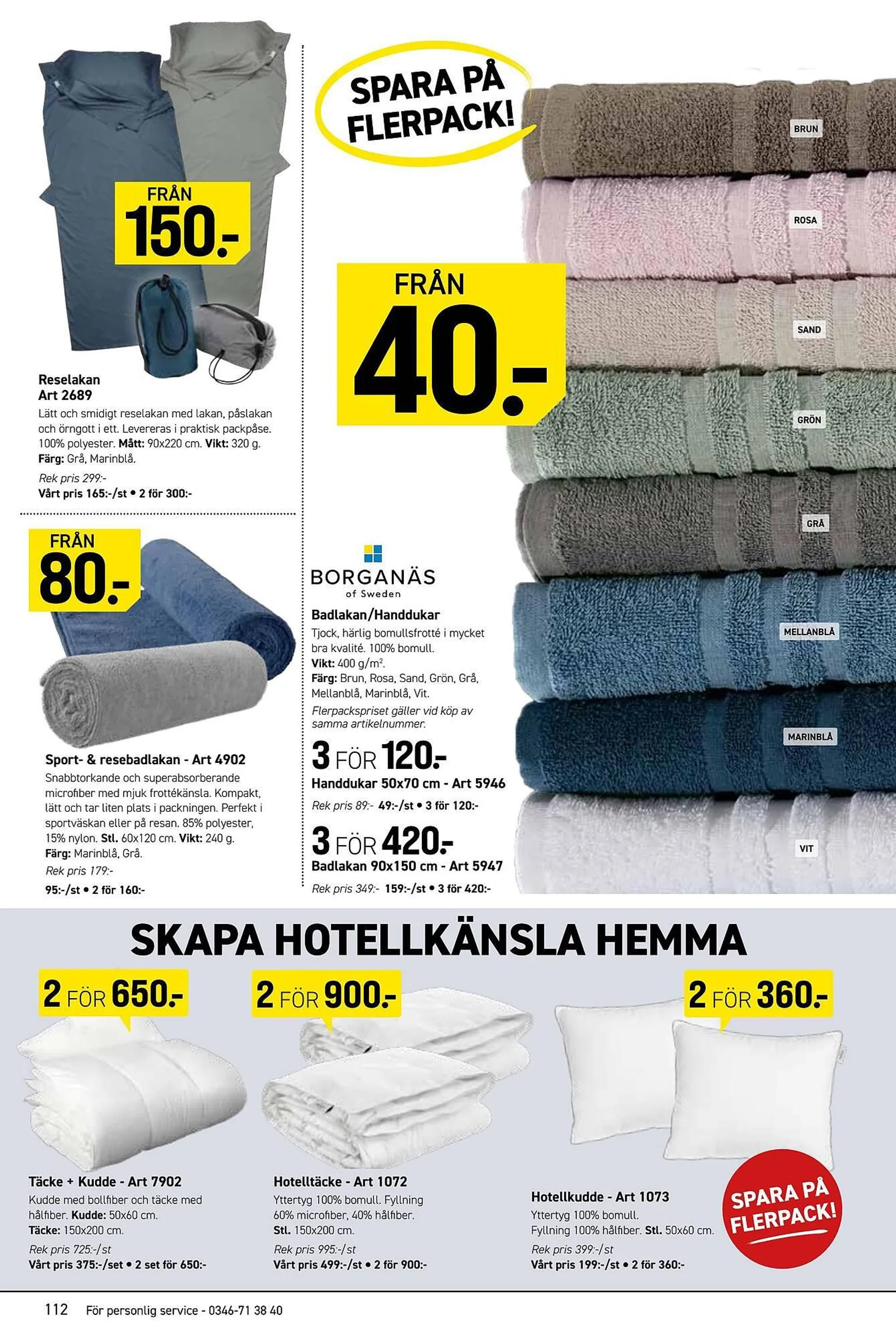 Engelsons reklamblad från 16 oktober till 31 december 2024 - Reklamblad sidor 112