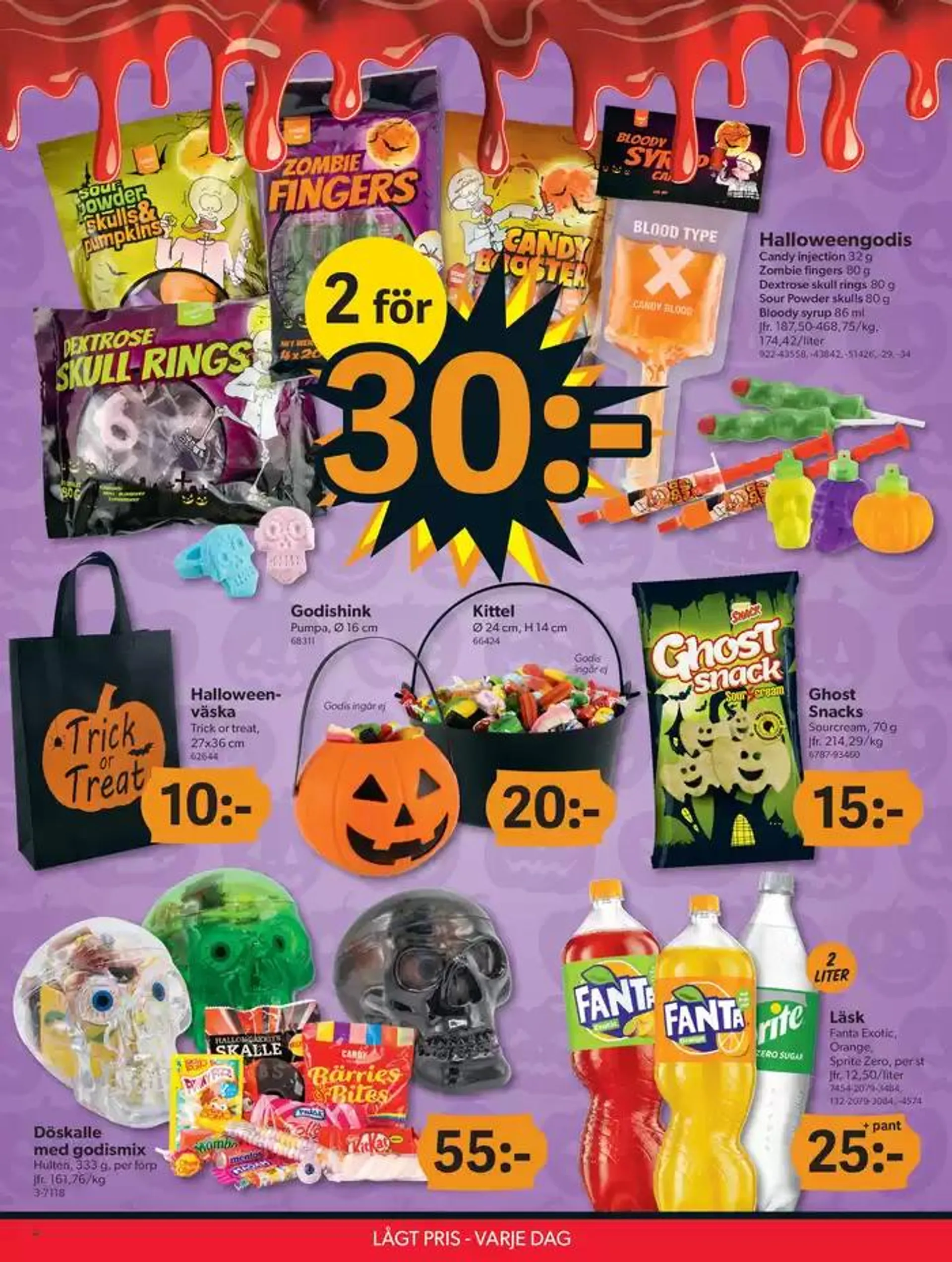 DollarStore Erbjudanden från 1 oktober till 15 oktober 2024 - Reklamblad sidor 4