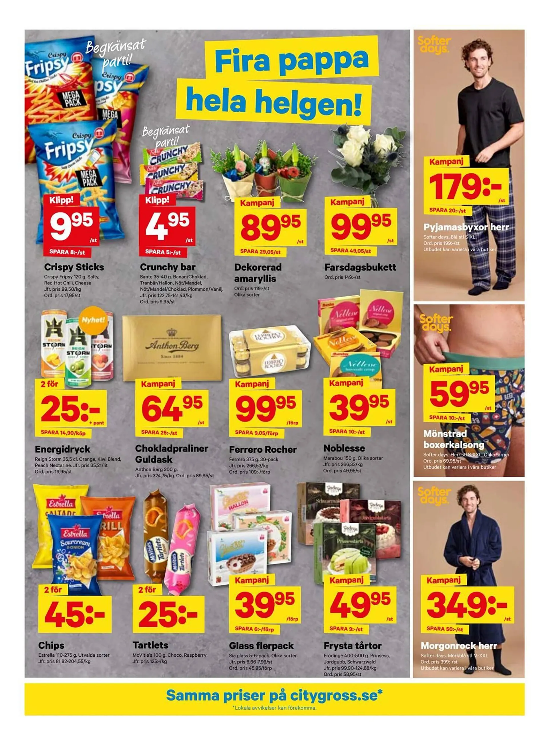 City Gross reklamblad från 3 november till 10 november 2024 - Reklamblad sidor 9