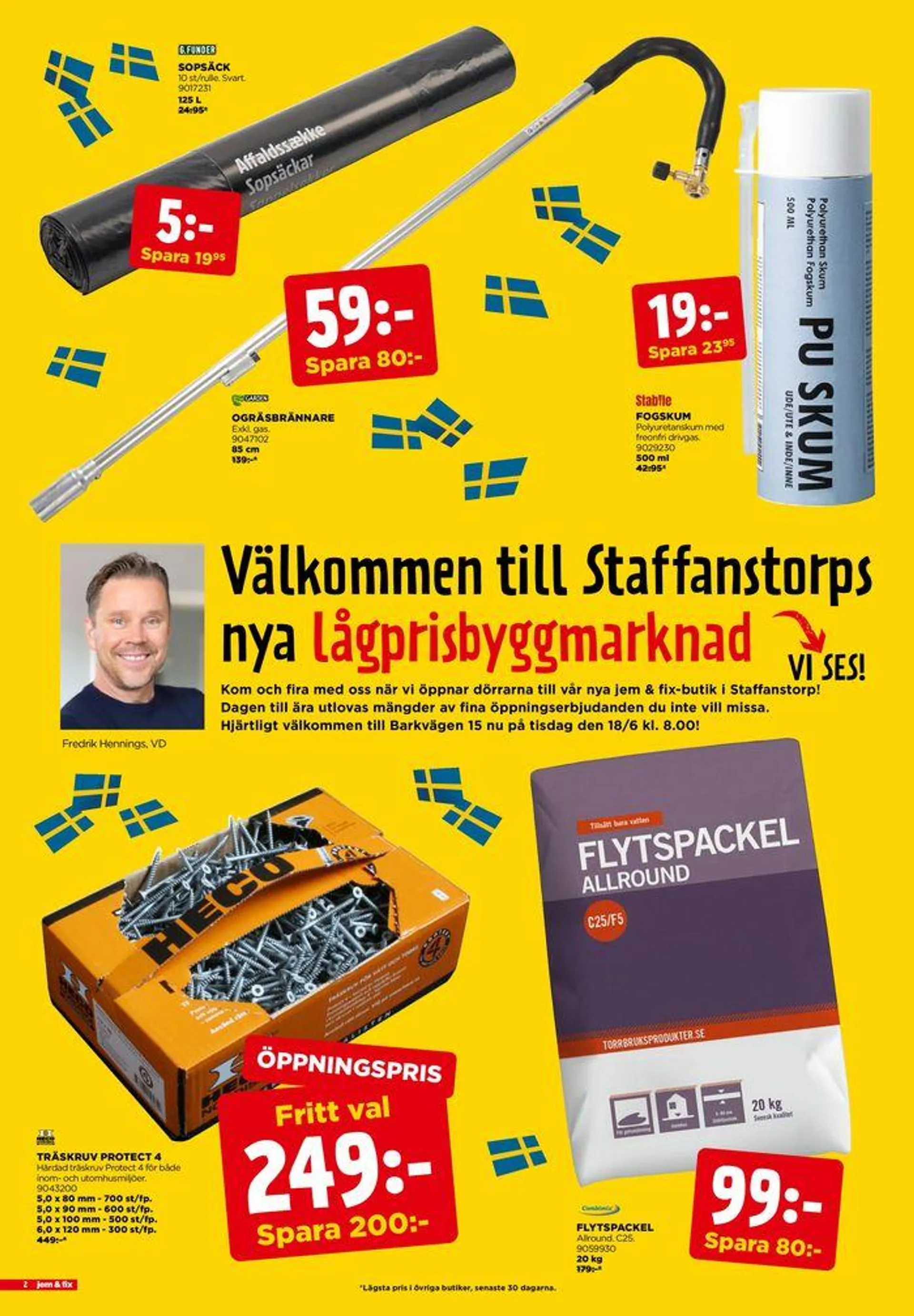 Jem&Fix reklamblad från 17 juni till 23 juni 2024 - Reklamblad sidor 2