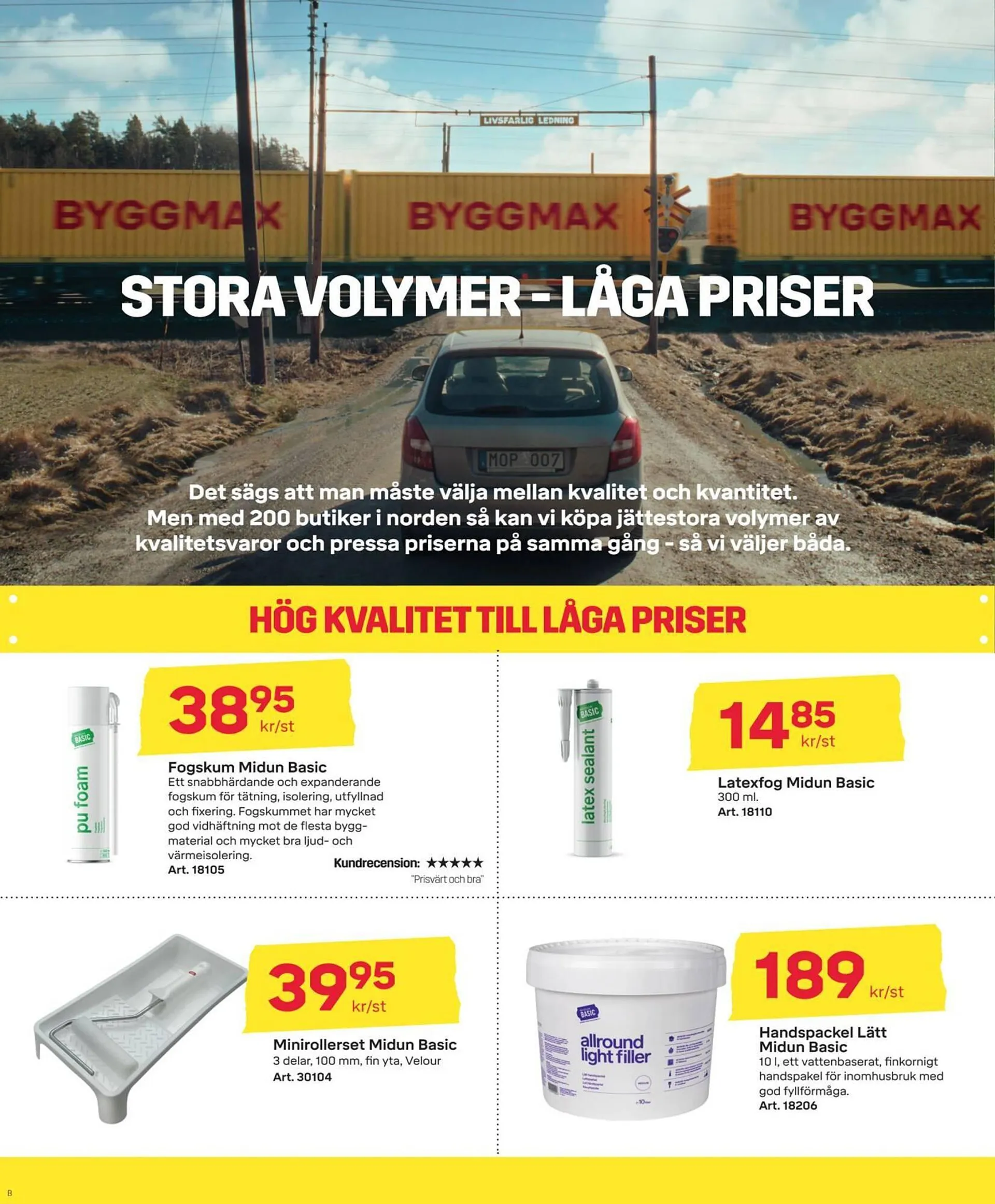 Byggmax reklamblad från 19 september till 6 oktober 2024 - Reklamblad sidor 2