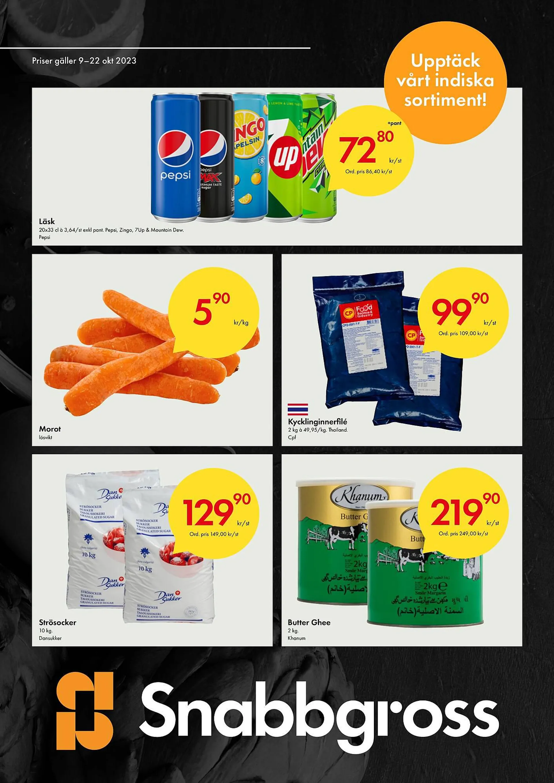 Snabbgross reklamblad - 1